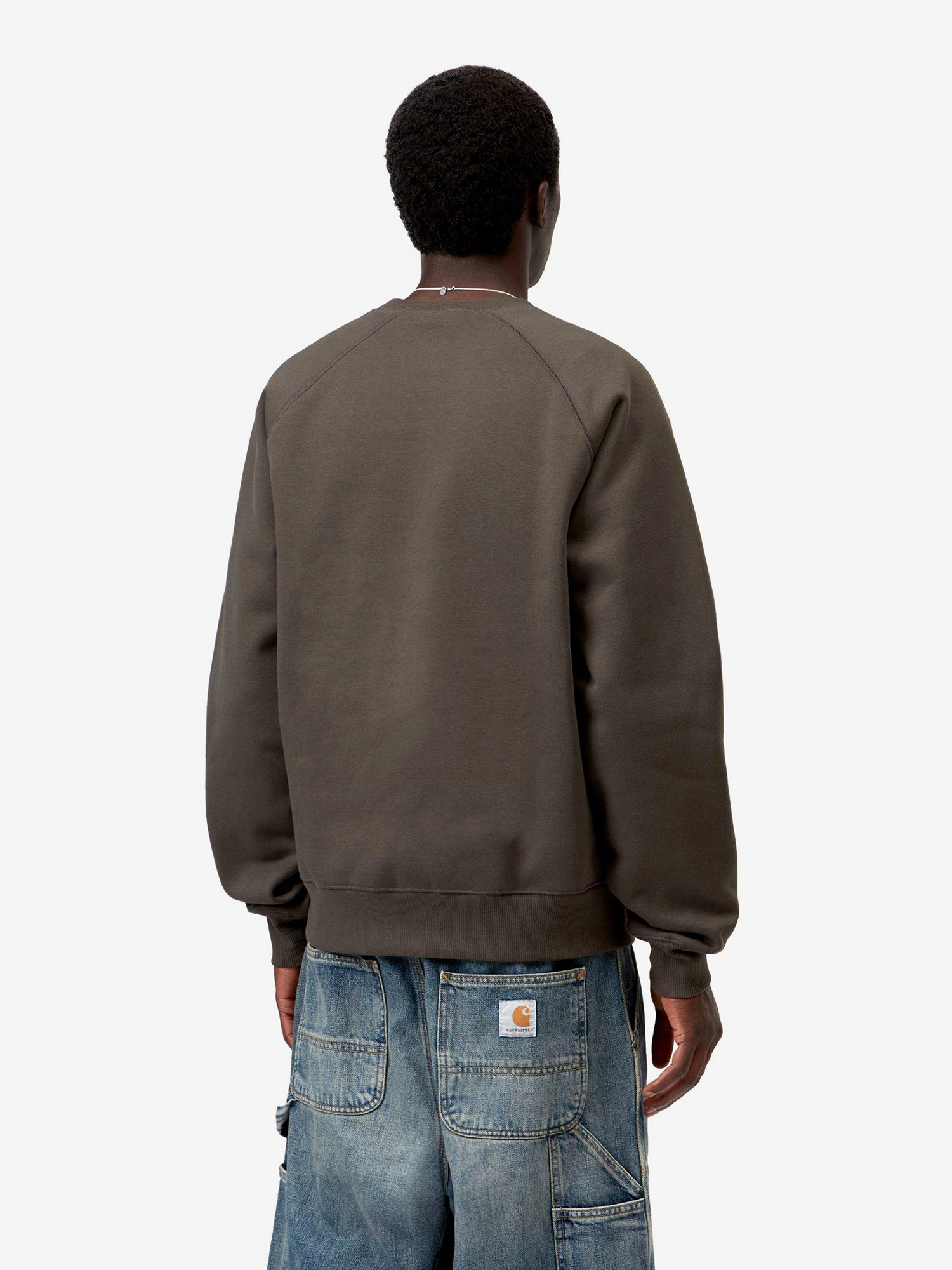 CARHARTT WIP — Свитшот Chase Shungite/Gold
