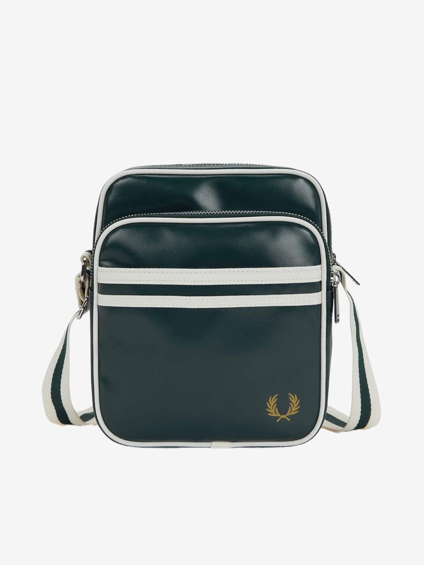 FRED PERRY — Сумка Classic Side Bag Grassroots/Ecru