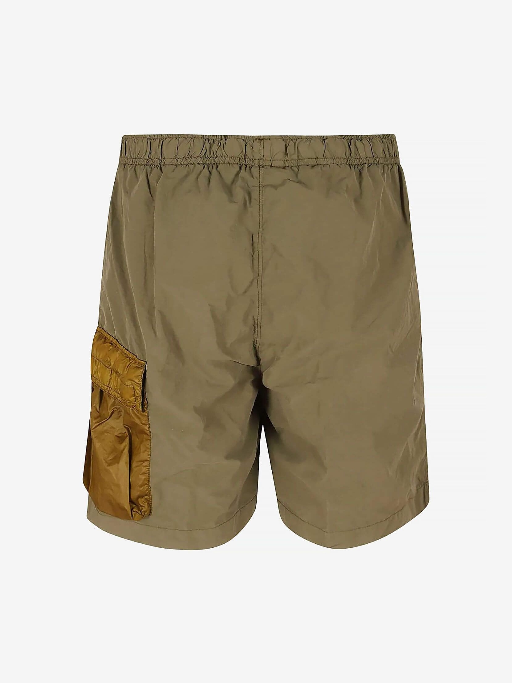 C.P. COMPANY — Шорты Flatt Nylon Mixed Lens Cargo Swim Shorts Dried Herb