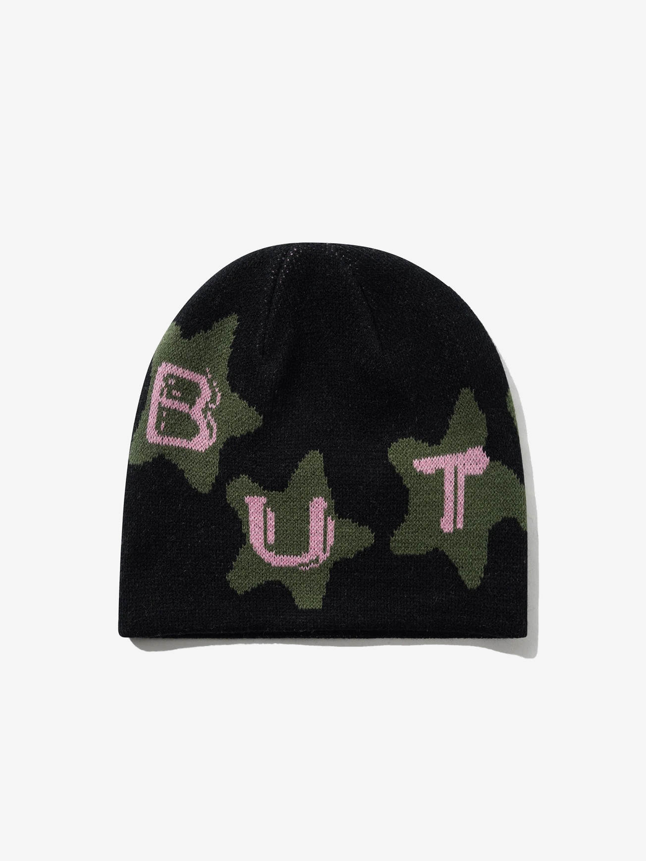 BUTTER GOODS — Шапка Stars Skully Beanie Black