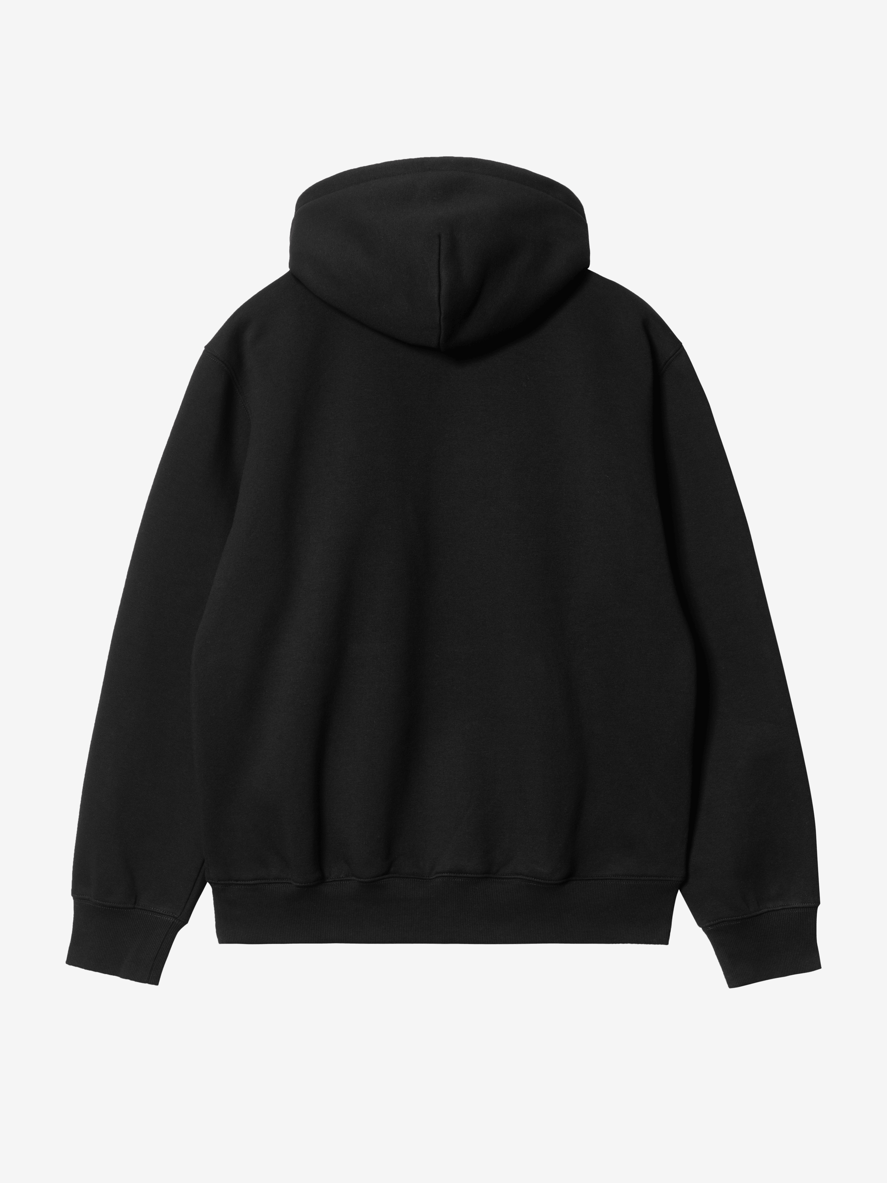 CARHARTT WIP — Худи Hooded Carhartt Black/White