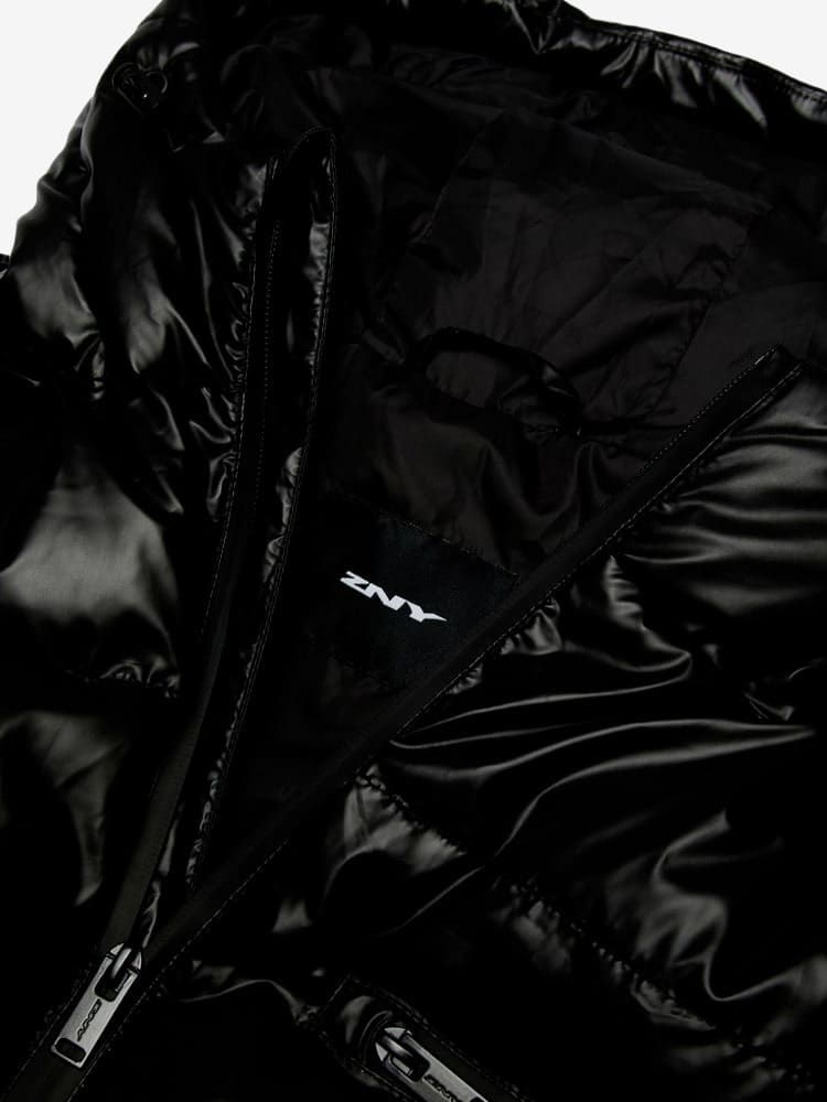 ZNY — Куртка Пуховик Hooded AW23 Black