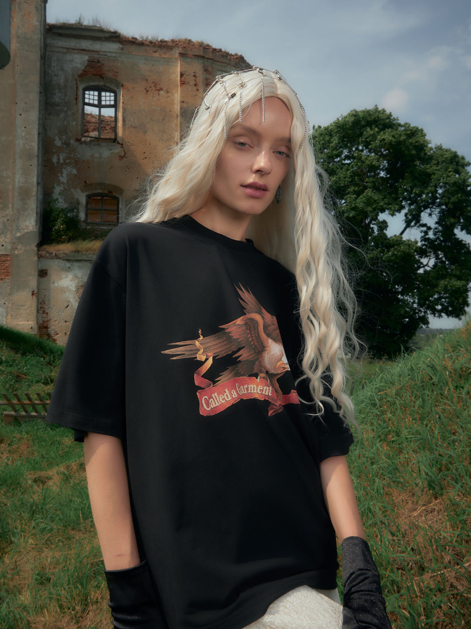 CALLED A GARMENT — Футболка Savage Freedom Черный