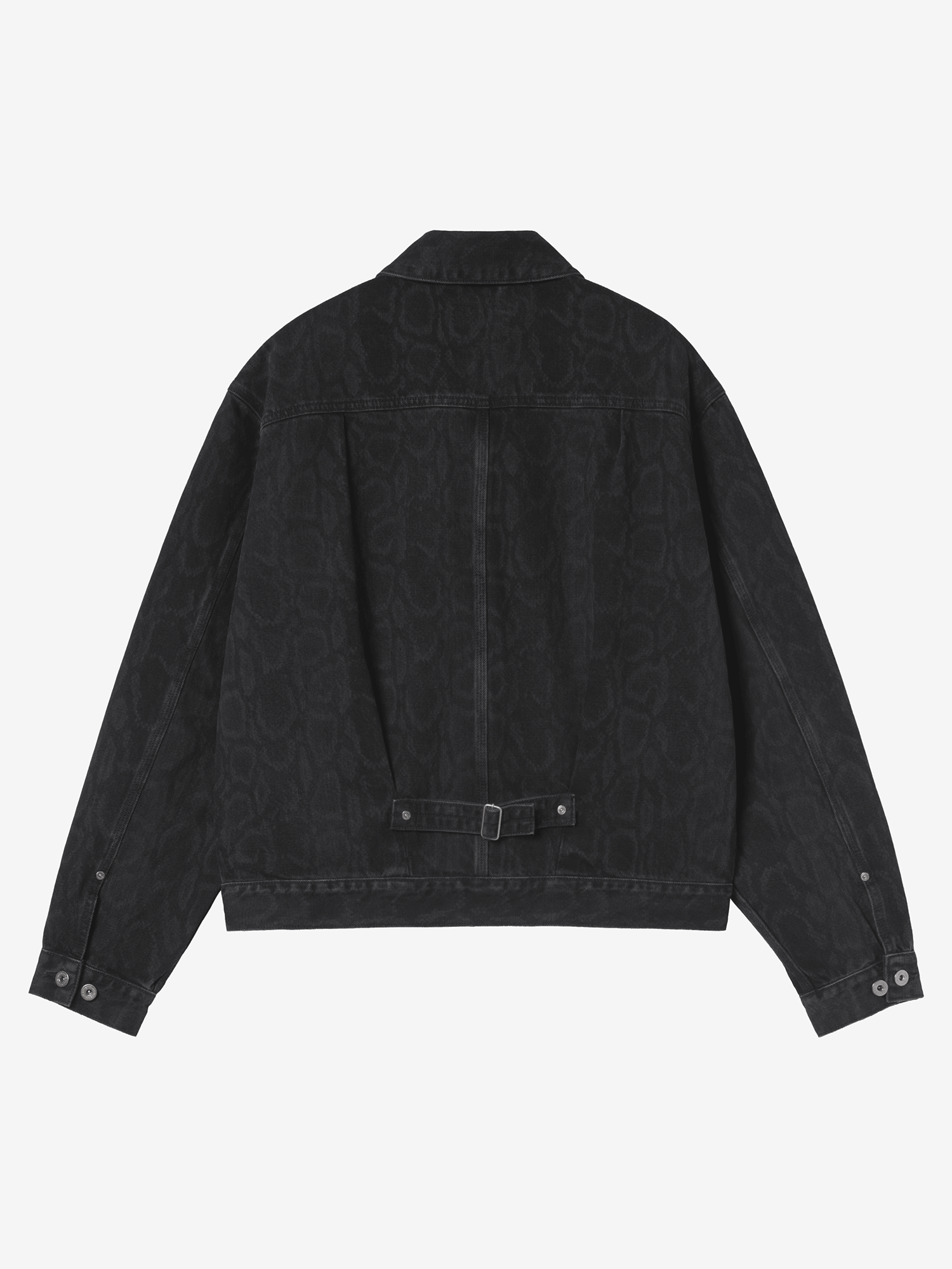 CARHARTT WIP — Куртка Belmar Jacket Snake Camo Black (Heavy Stone Wash)