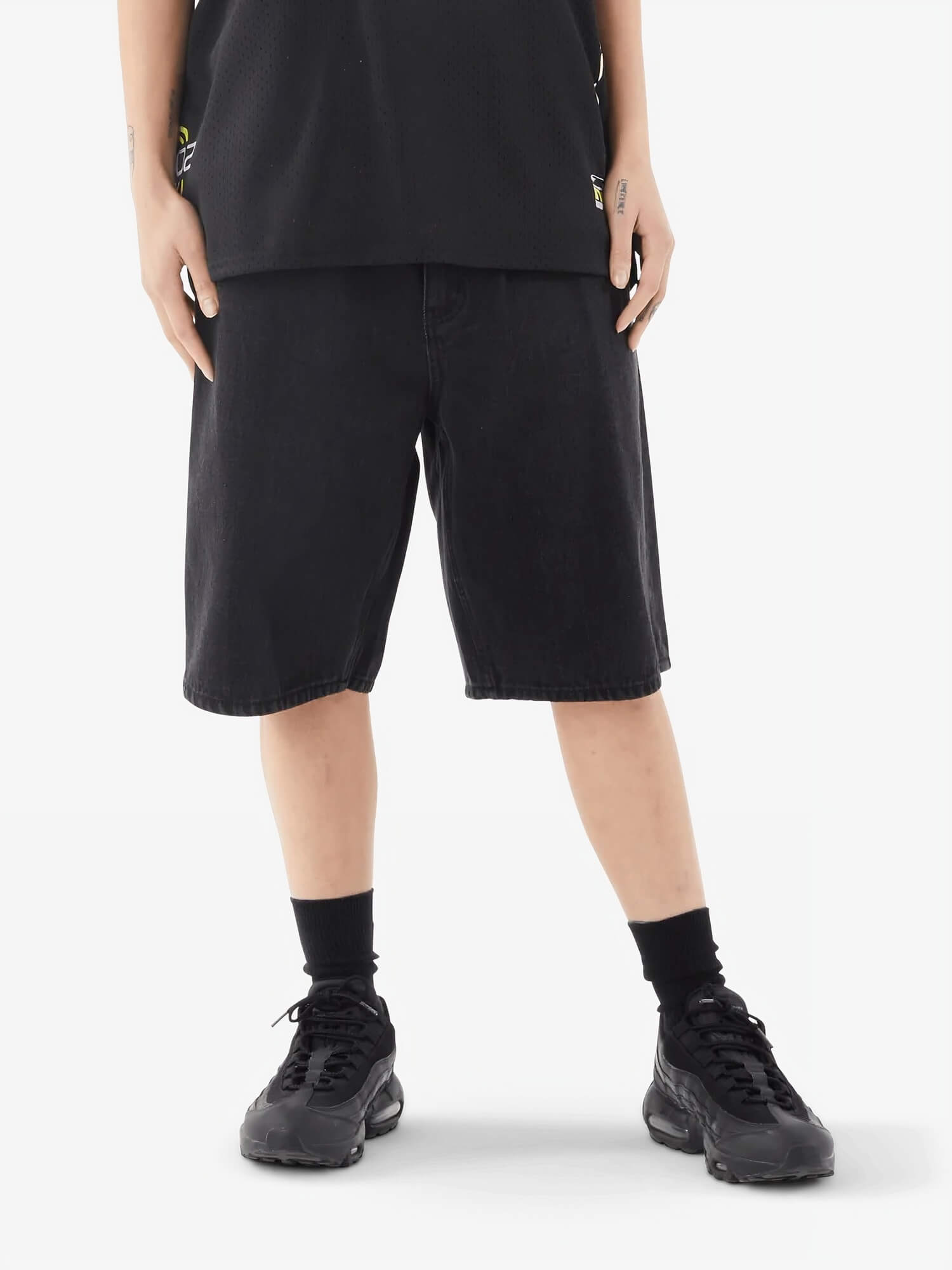 HUF — Шорты Cromer Short Washed Black