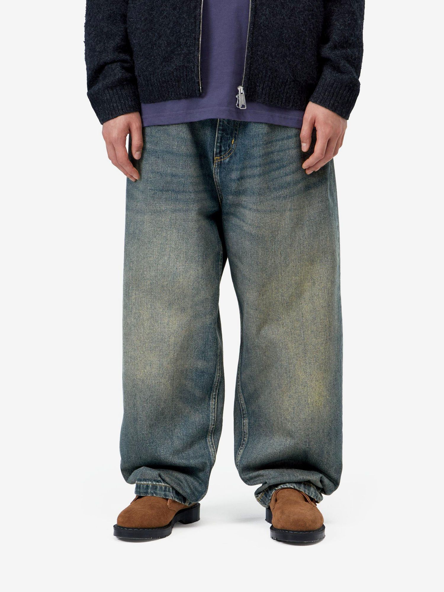 CARHARTT WIP — Джинсы  Brandon Blue (Worn Used Wash)