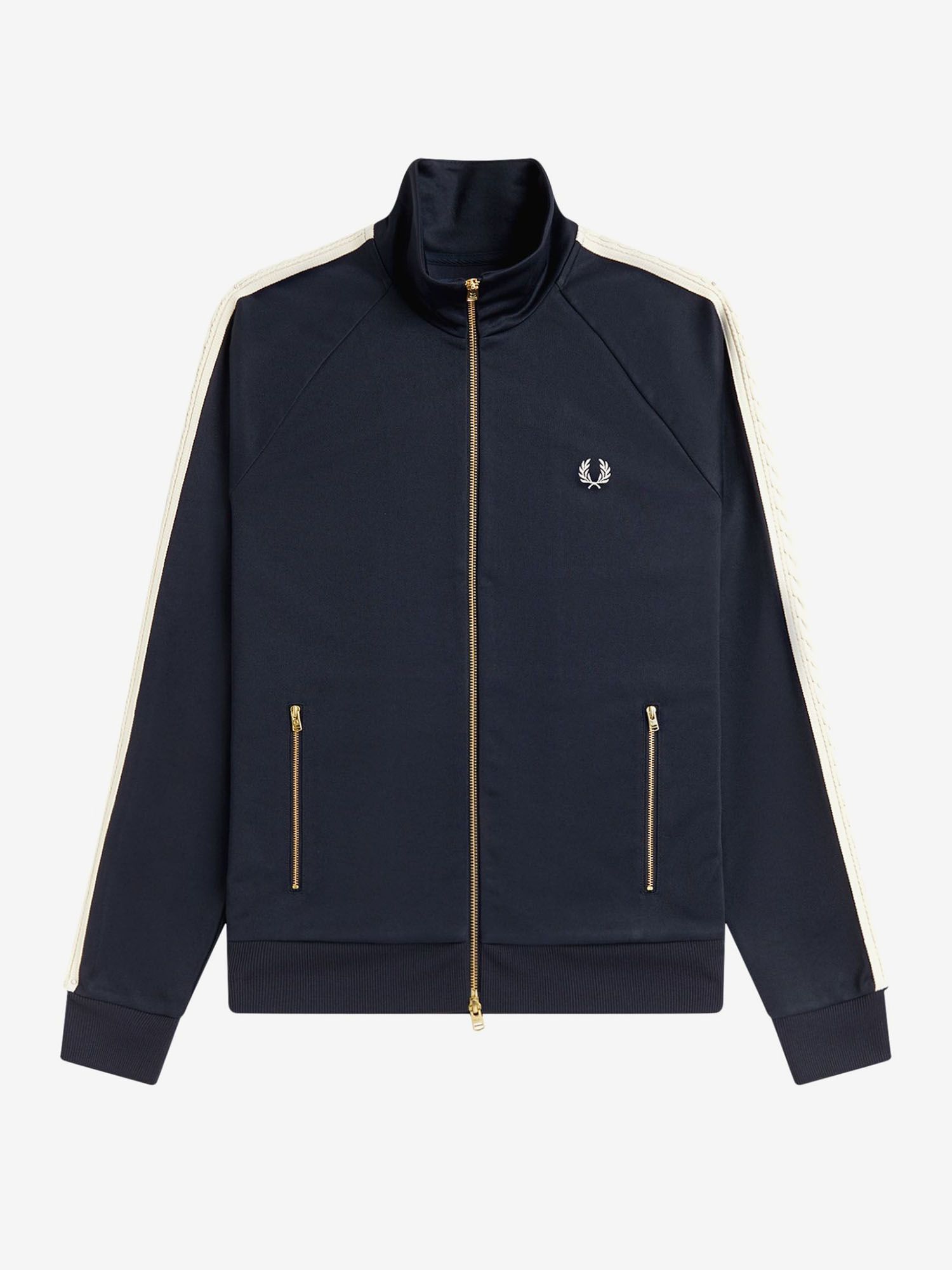FRED PERRY — Олимпийка Cable Taped Track Jacket Navy