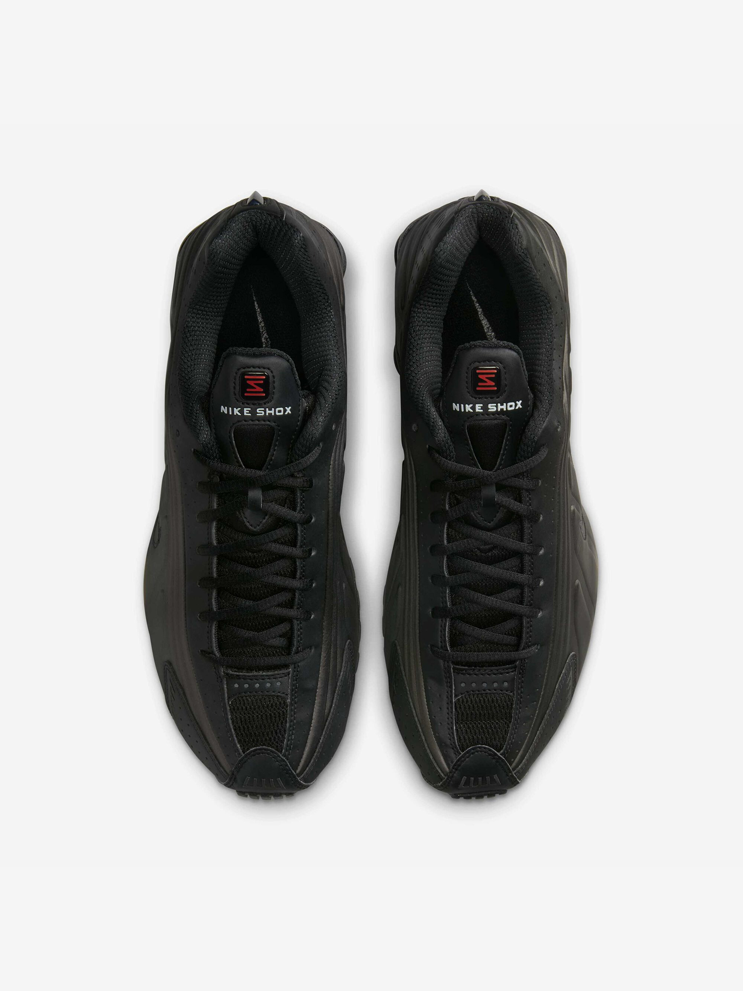 NIKE — Кроссовки Shox R4 Black/Bright Crimson/Black