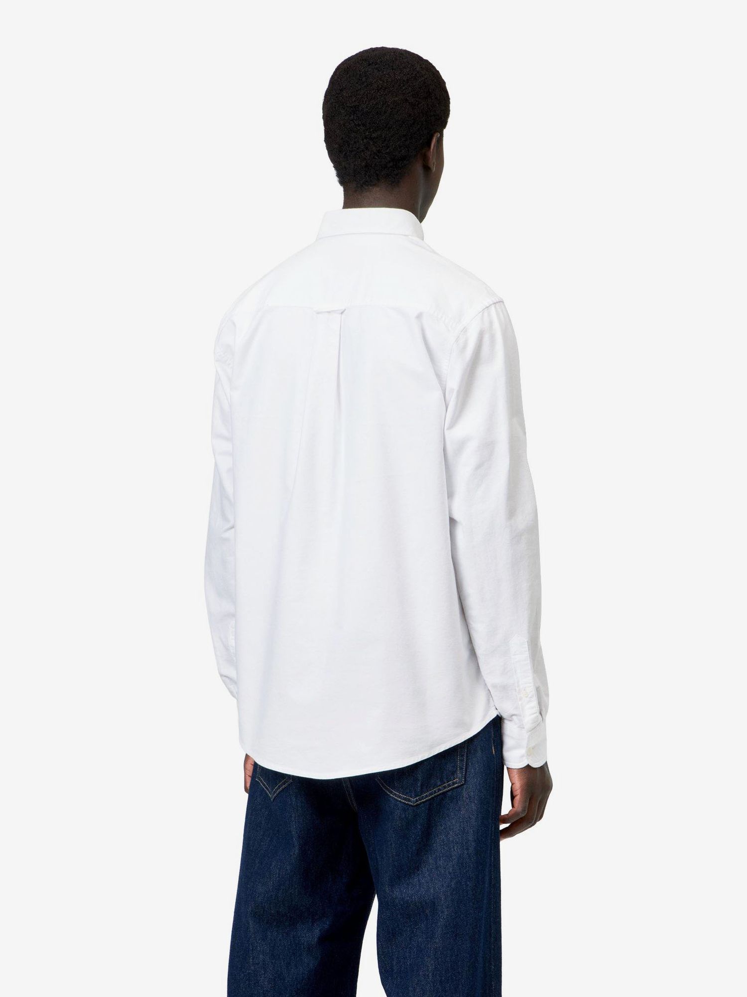 CARHARTT WIP — Рубашка L/S C-Logo White/White