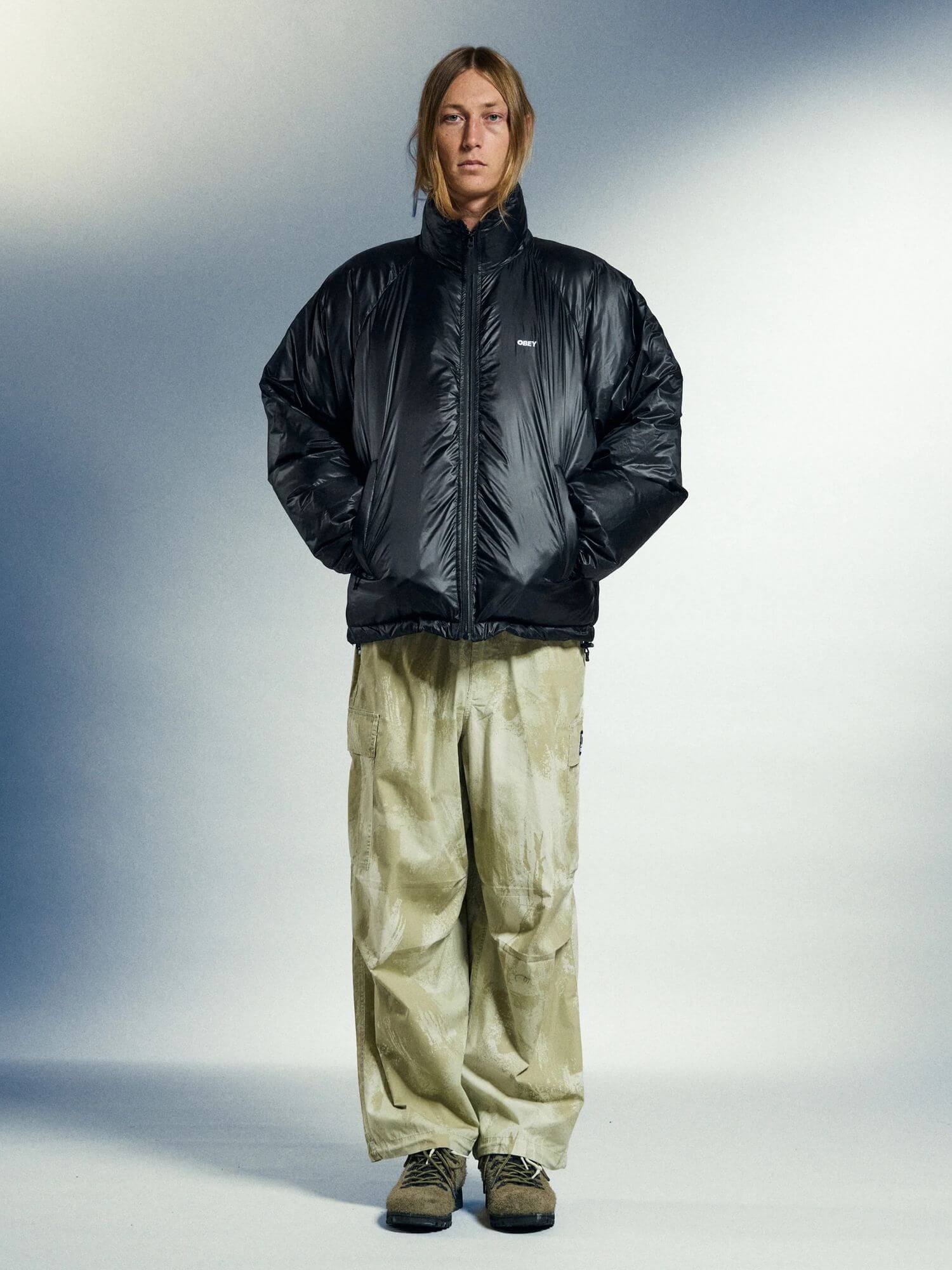 OBEY — Штаны Giant Cargo Pant Brushed Camo