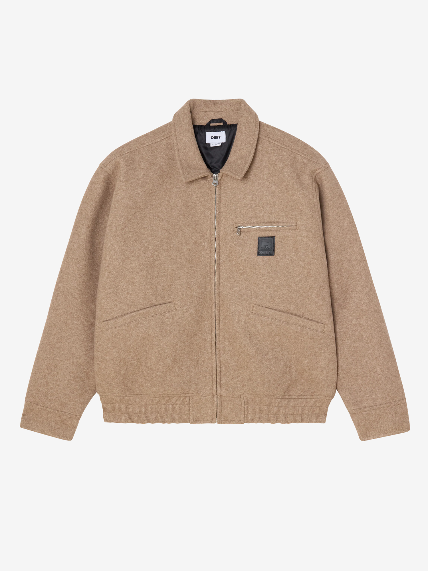 OBEY — Куртка Ledger Blouson Jacket Latte