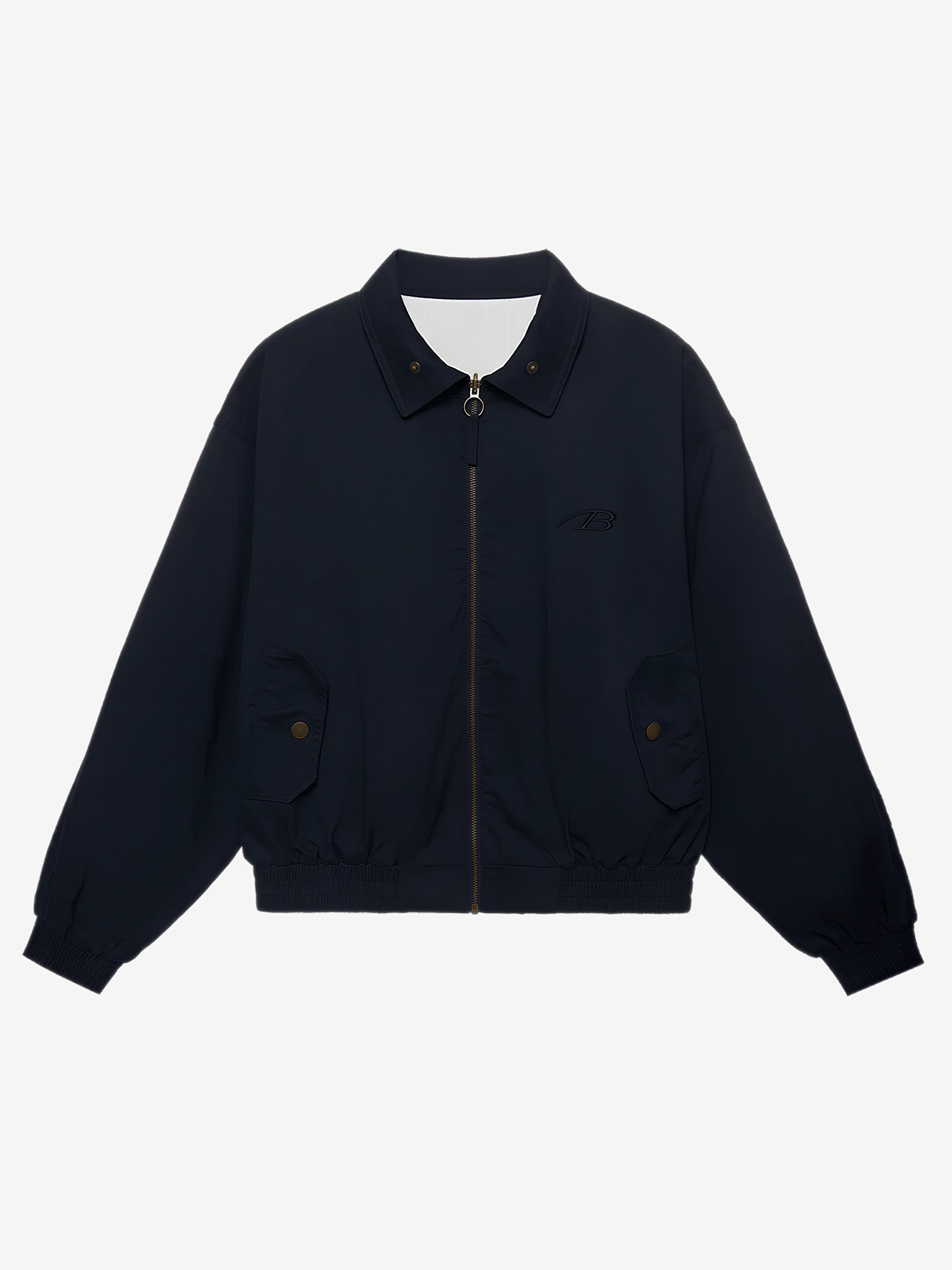 BRÛLER D’AMOUR — Куртка "Sans laisser de trace" Dark Navy
