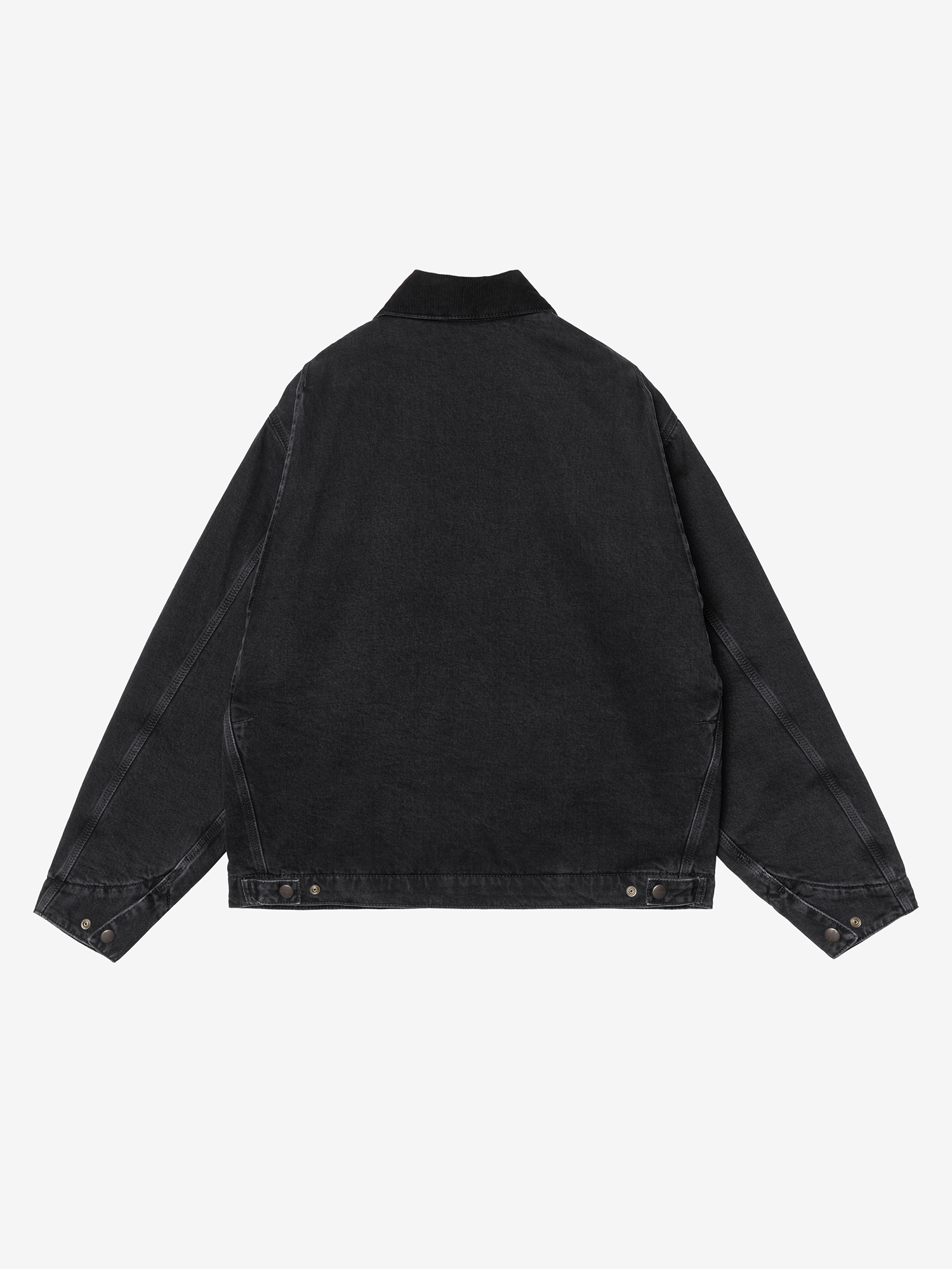 CARHARTT WIP — Куртка OG Detroit Black//Black (Stone Washed)
