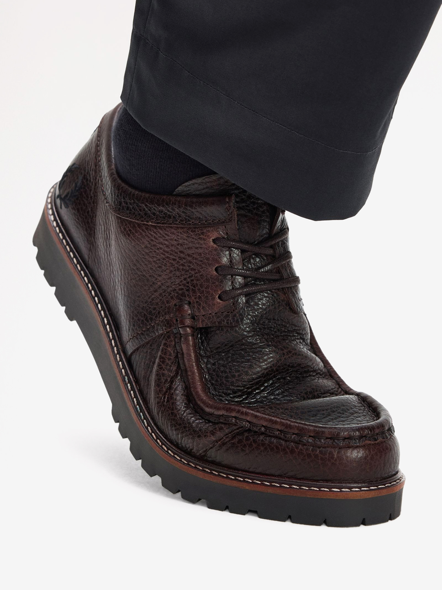 FRED PERRY — Туфли Leather Kenney Low Rich Brown