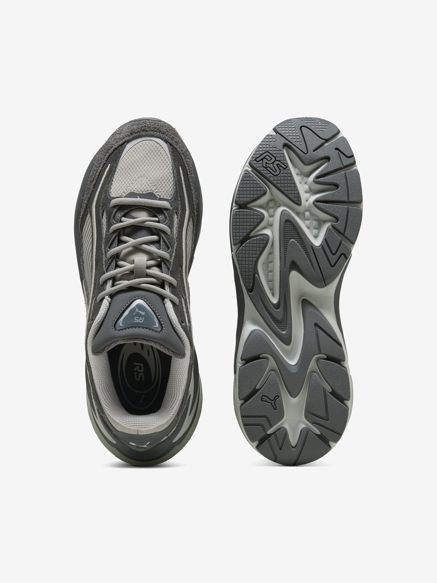 PUMA — Кроссовки RS Surge Hairy Suede Grey/White