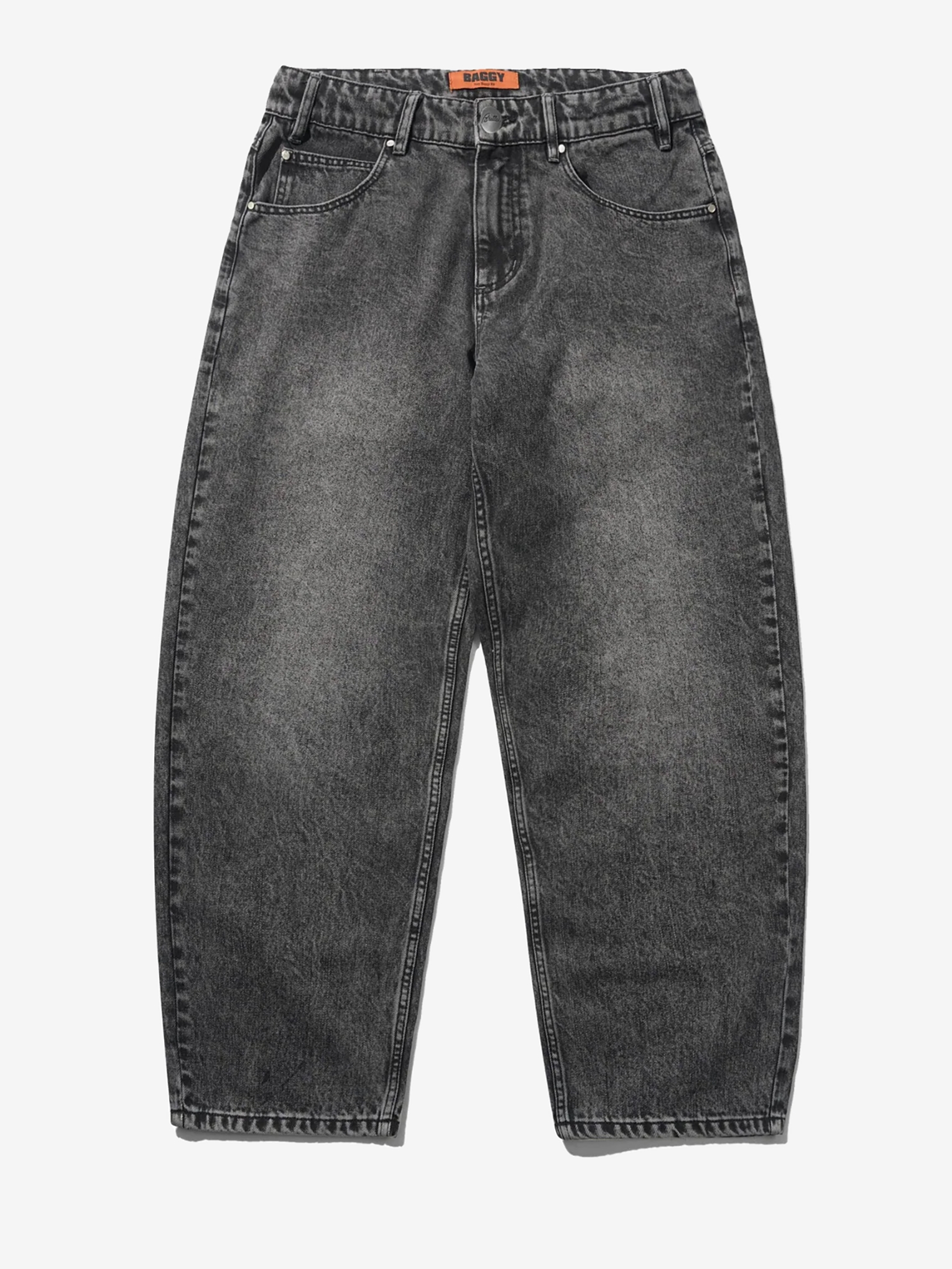 BUTTER GOODS — Джинсы Drummer Baggy Denim Jeans Streaky Black
