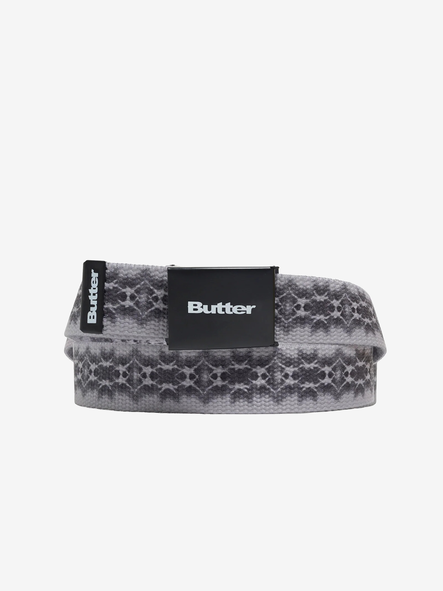 BUTTER GOODS — Ремень Logo Woven Belt Grey