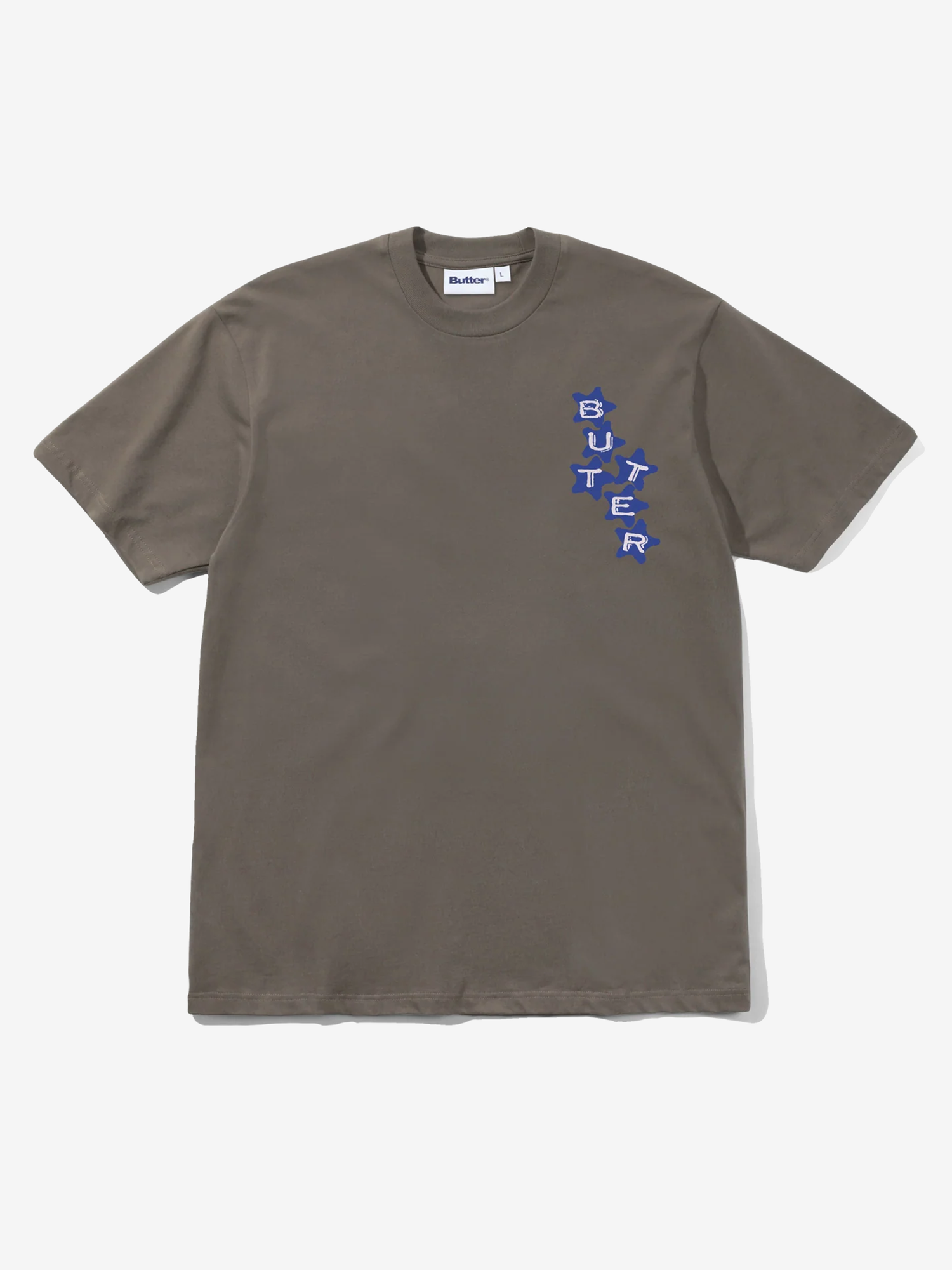 BUTTER GOODS — Футболка Stars Tee Clay