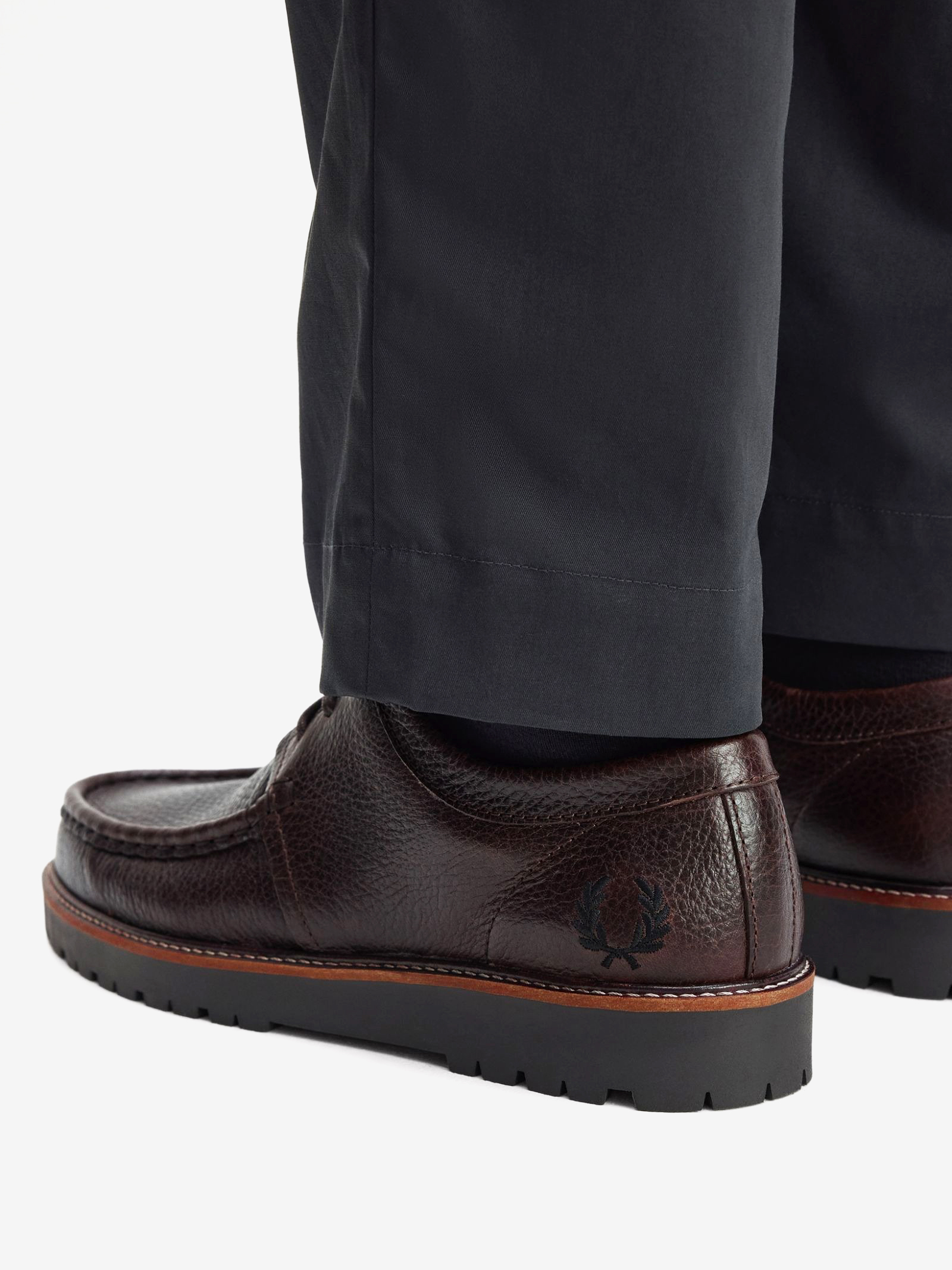 FRED PERRY — Туфли Leather Kenney Low Rich Brown