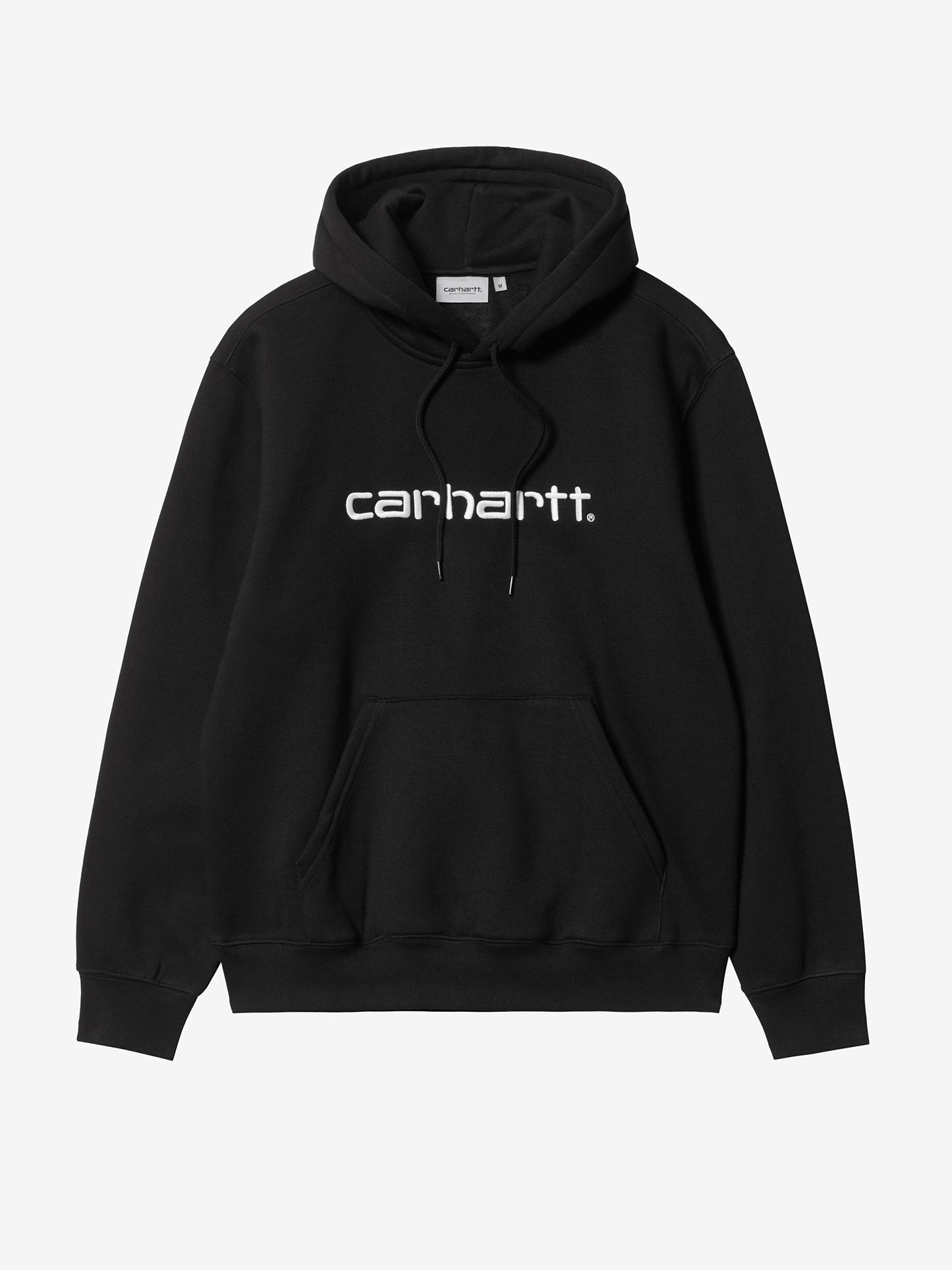 CARHARTT WIP — Худи Hooded Carhartt Black/White