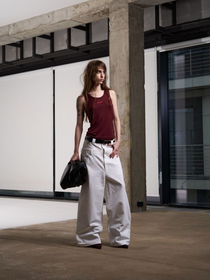 ZNY — Брюки Logo SS26 White