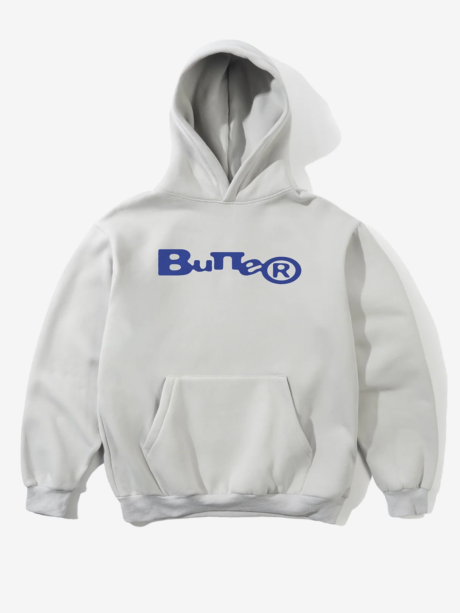 BUTTER GOODS — Худи Registered Pullover Hood Cement