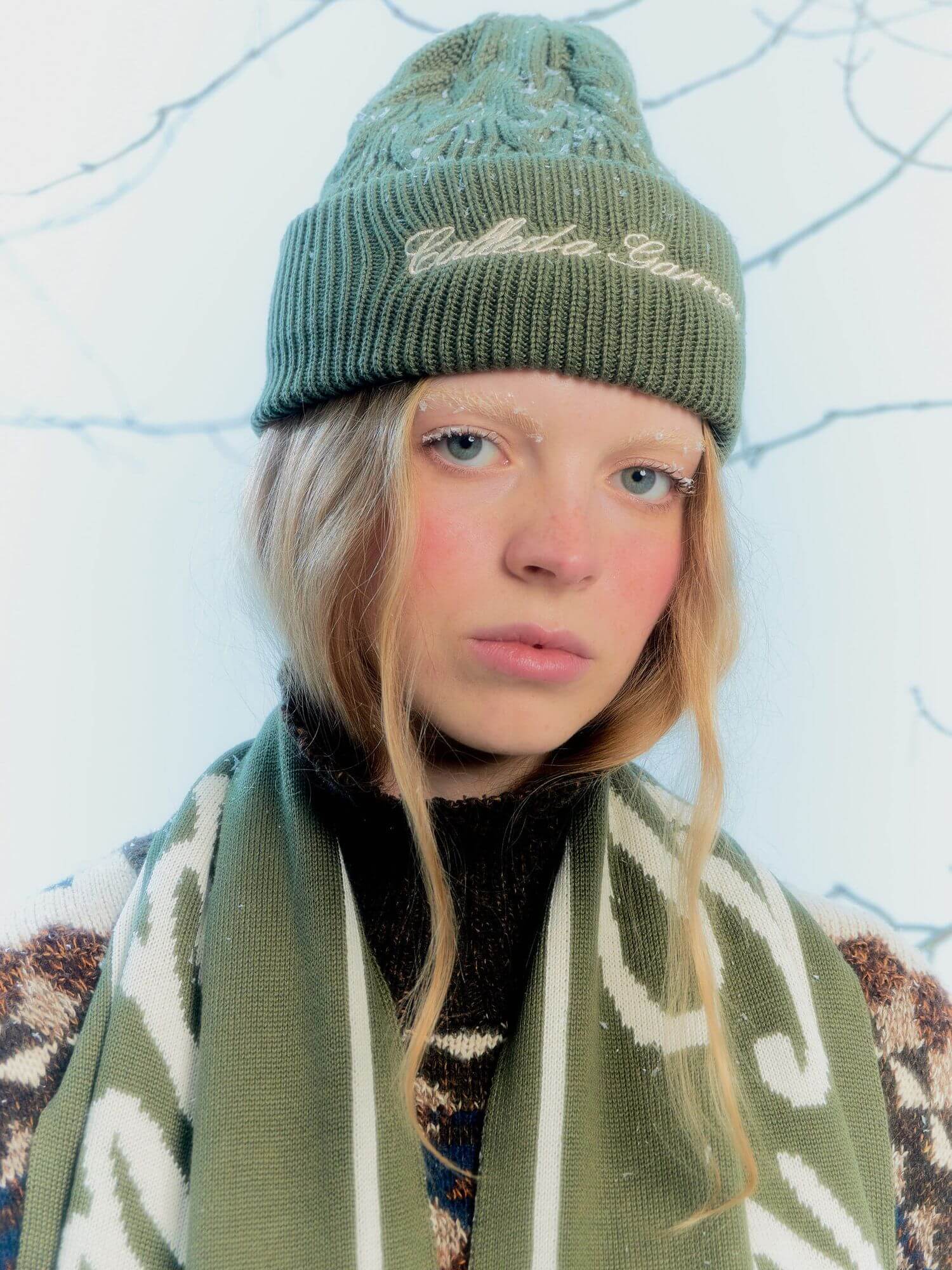 CALLED A GARMENT — Шапка Everyday Beanie Olive os