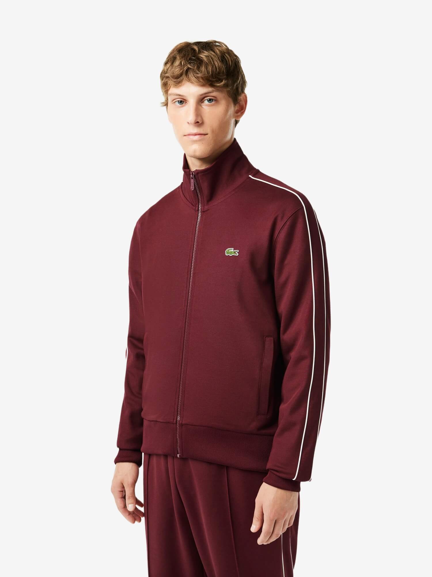 LACOSTE — Олимпийка Classic Logo Bordo