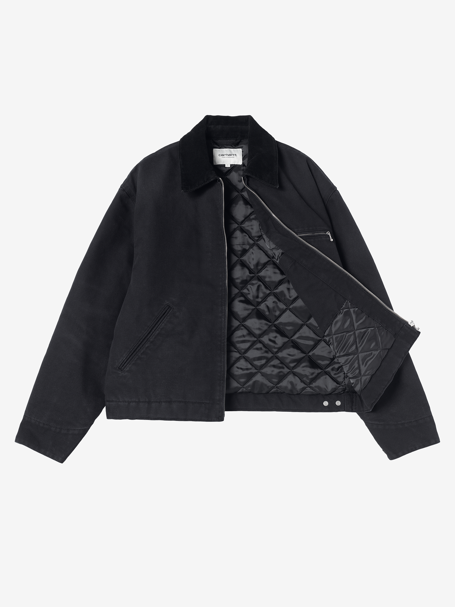 CARHARTT WIP — Куртка W' OG Detroit Black//Black (Stone Canvas)