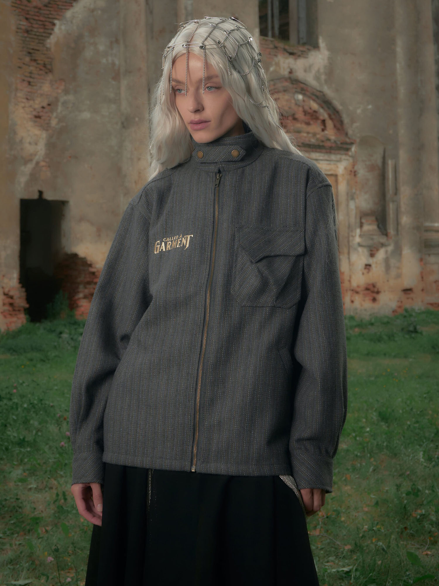 CALLED A GARMENT — Куртка Gilbert's Jacket Графитовый