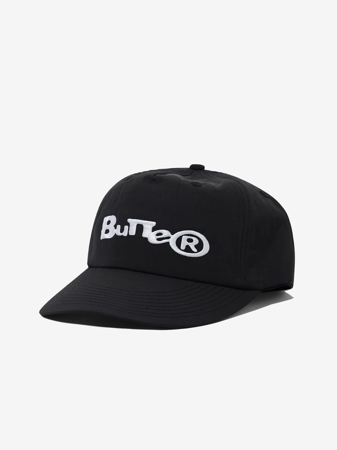 BUTTER GOODS — Кепка Registered 5 Panel Cap Black
