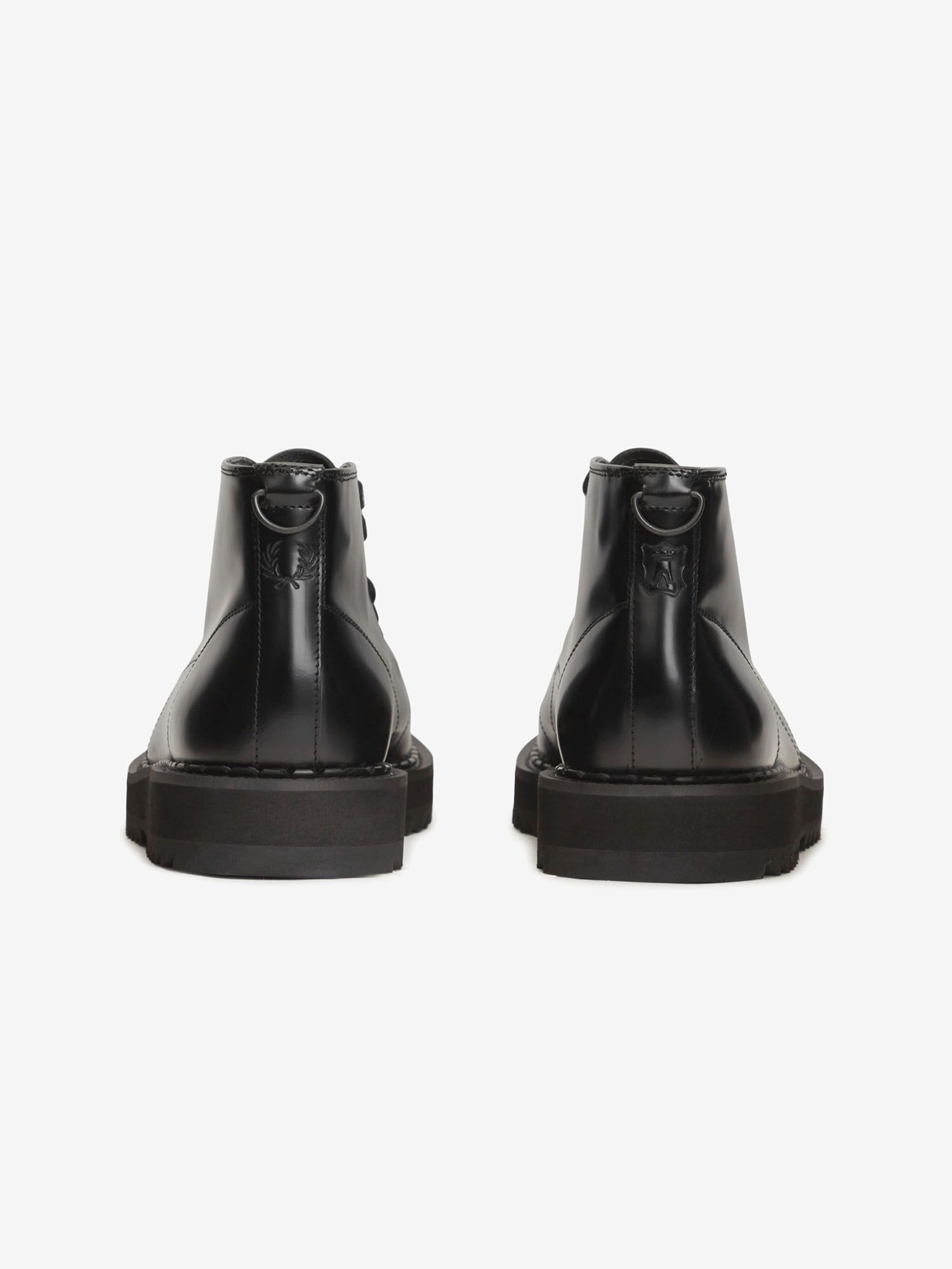 FRED PERRY — Ботинки George Cox Leather Monkey Boot Black