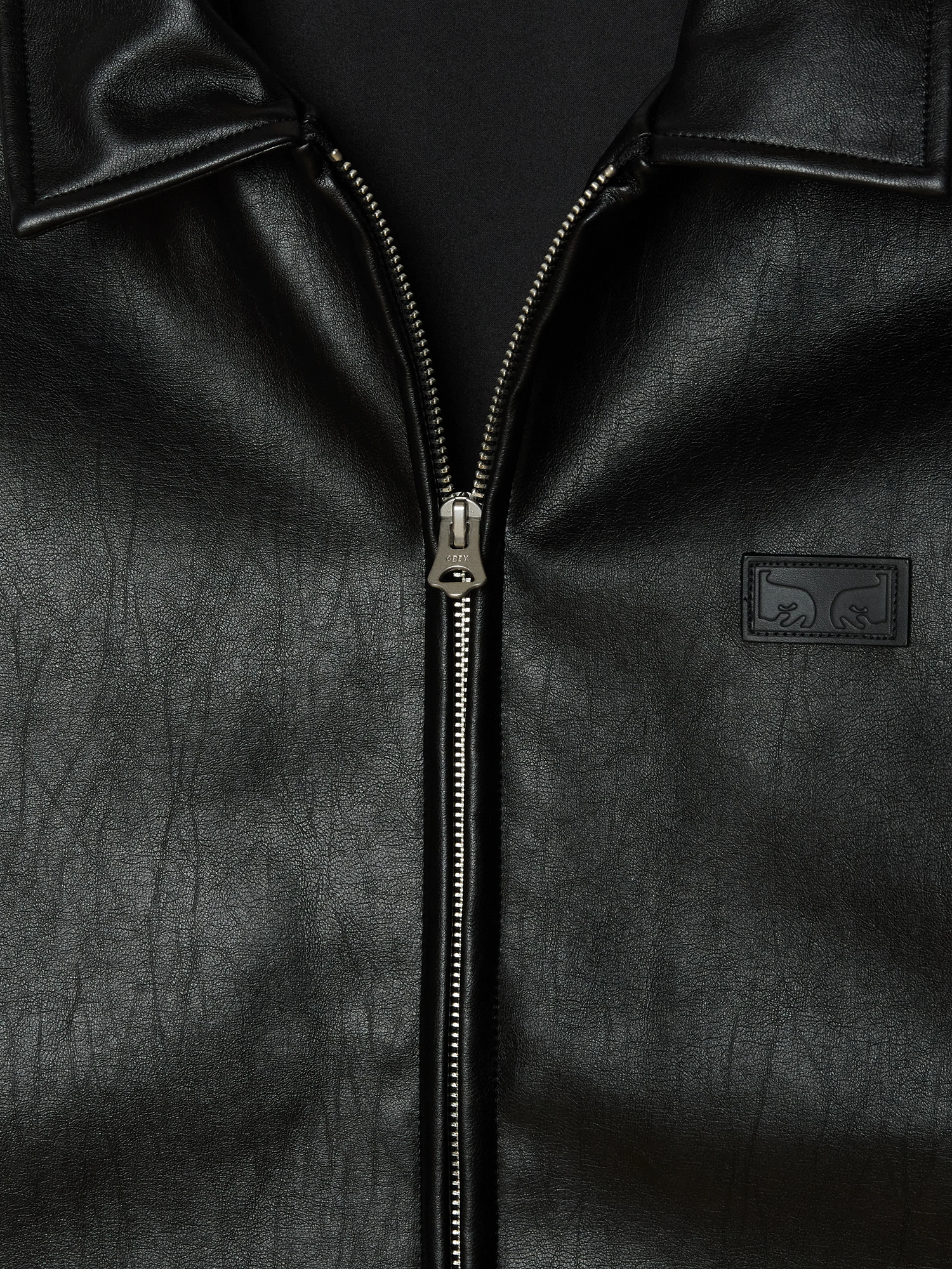 OBEY — Куртка Workman PU Jacket Black