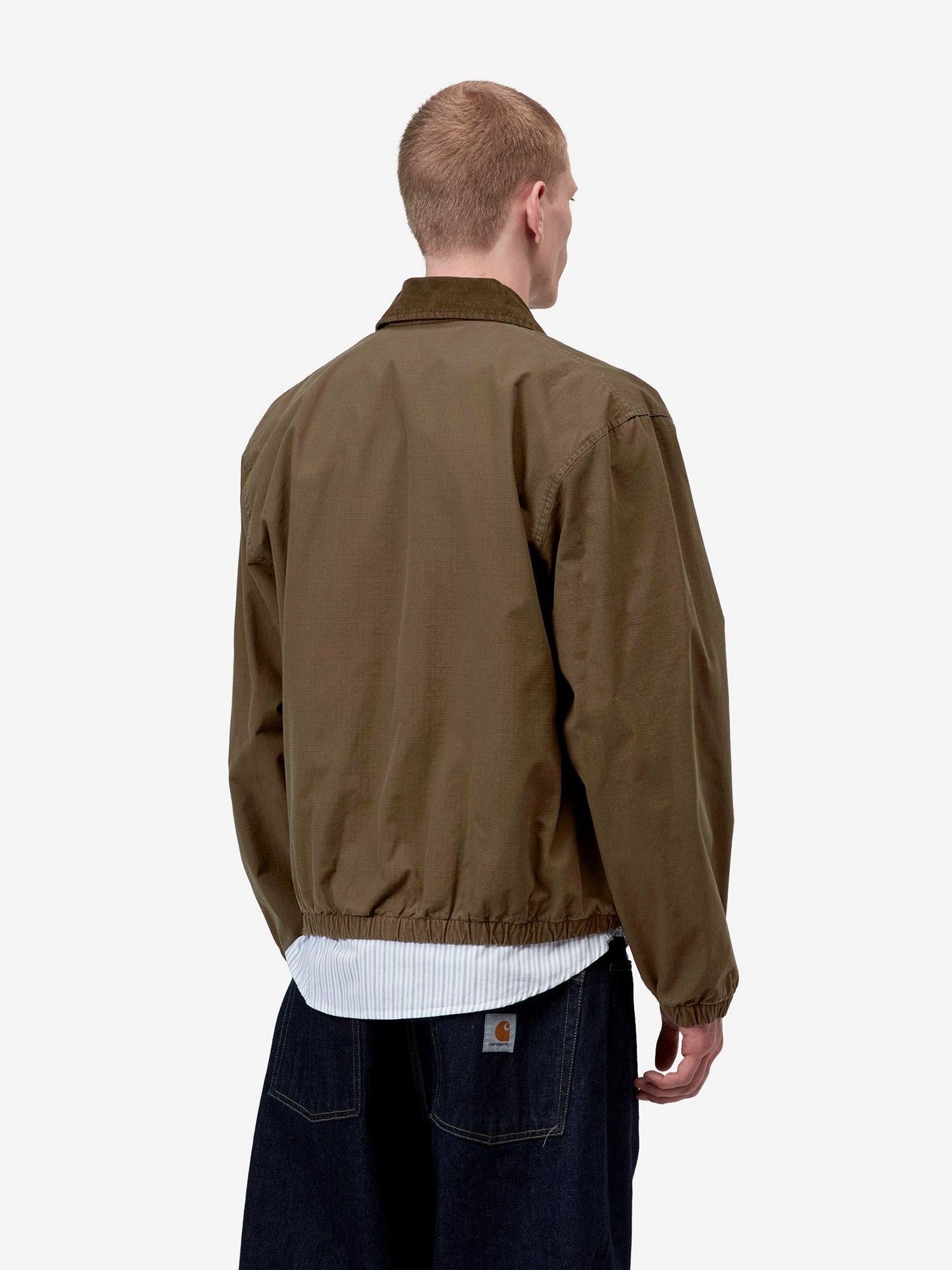 CARHARTT WIP — Куртка Madison Ripstop Jacket Dark Beech/Black (Garment Dyed)