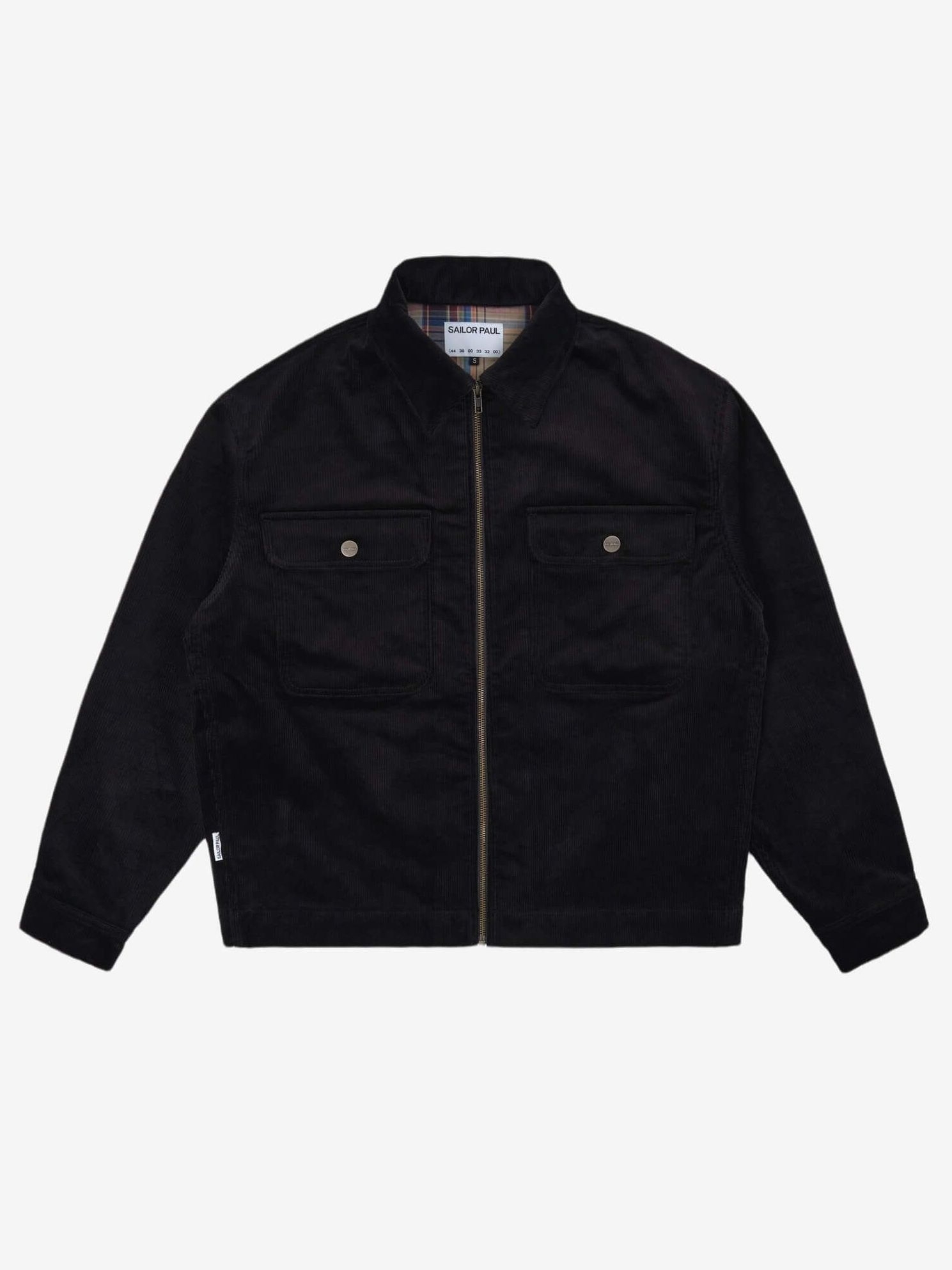 SAILOR PAUL — Куртка Velvet Unit Jacket Черный