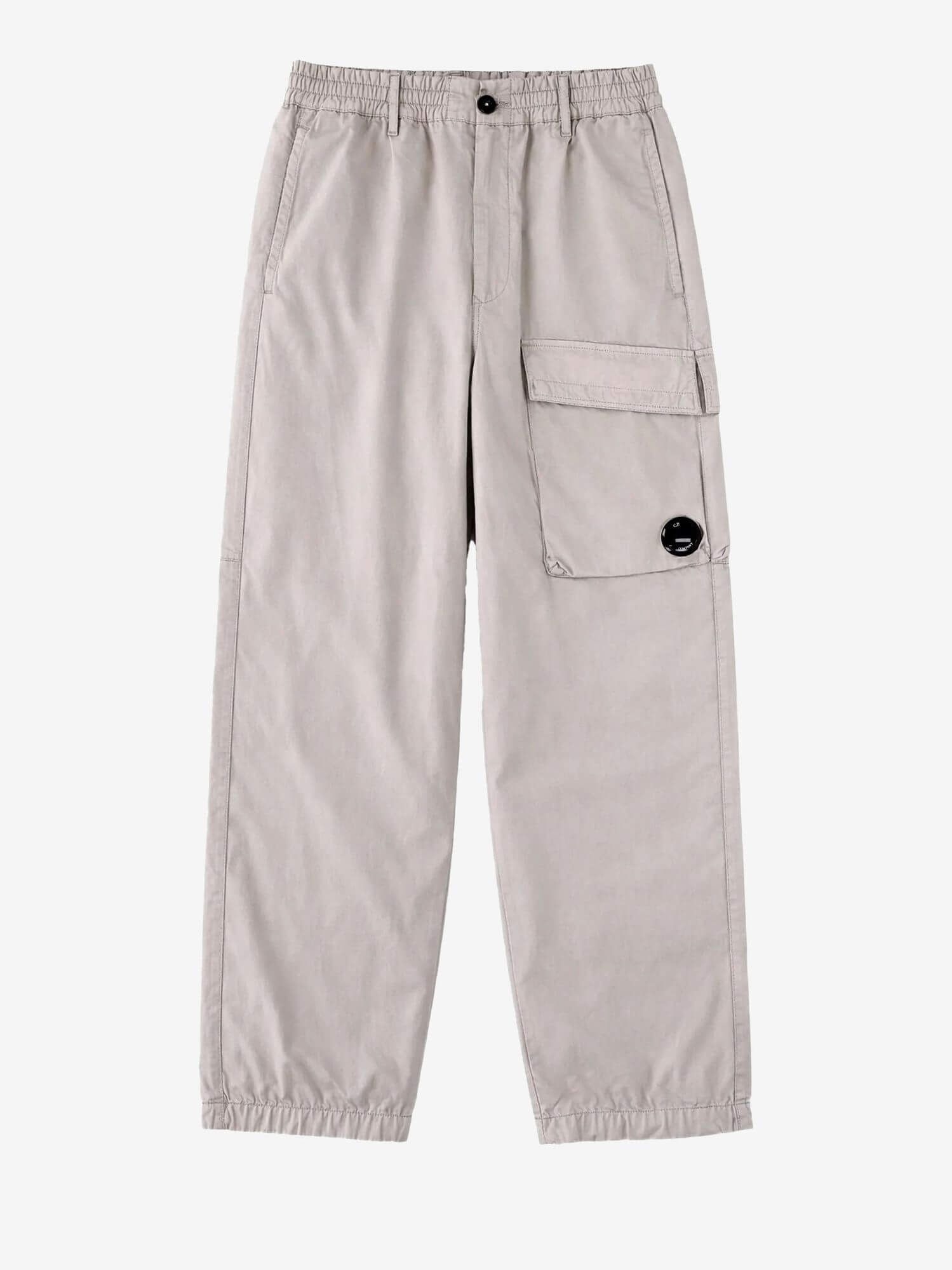C.P. COMPANY — Штаны Micro-Reps Boxy Leg Pocket Lens Dove