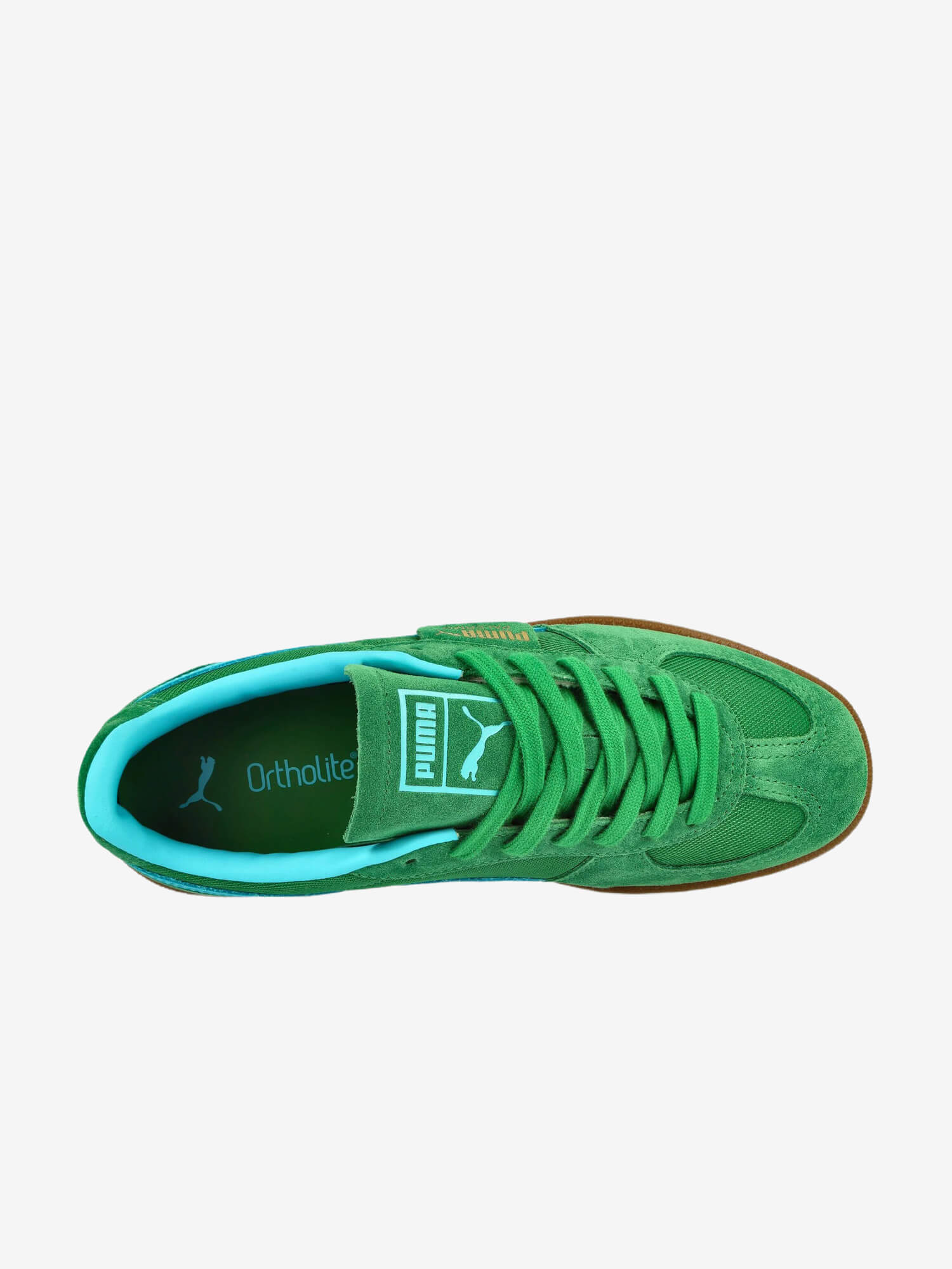 PUMA — Обувь Palermo VTG Update Archive Green/Bright Aqua