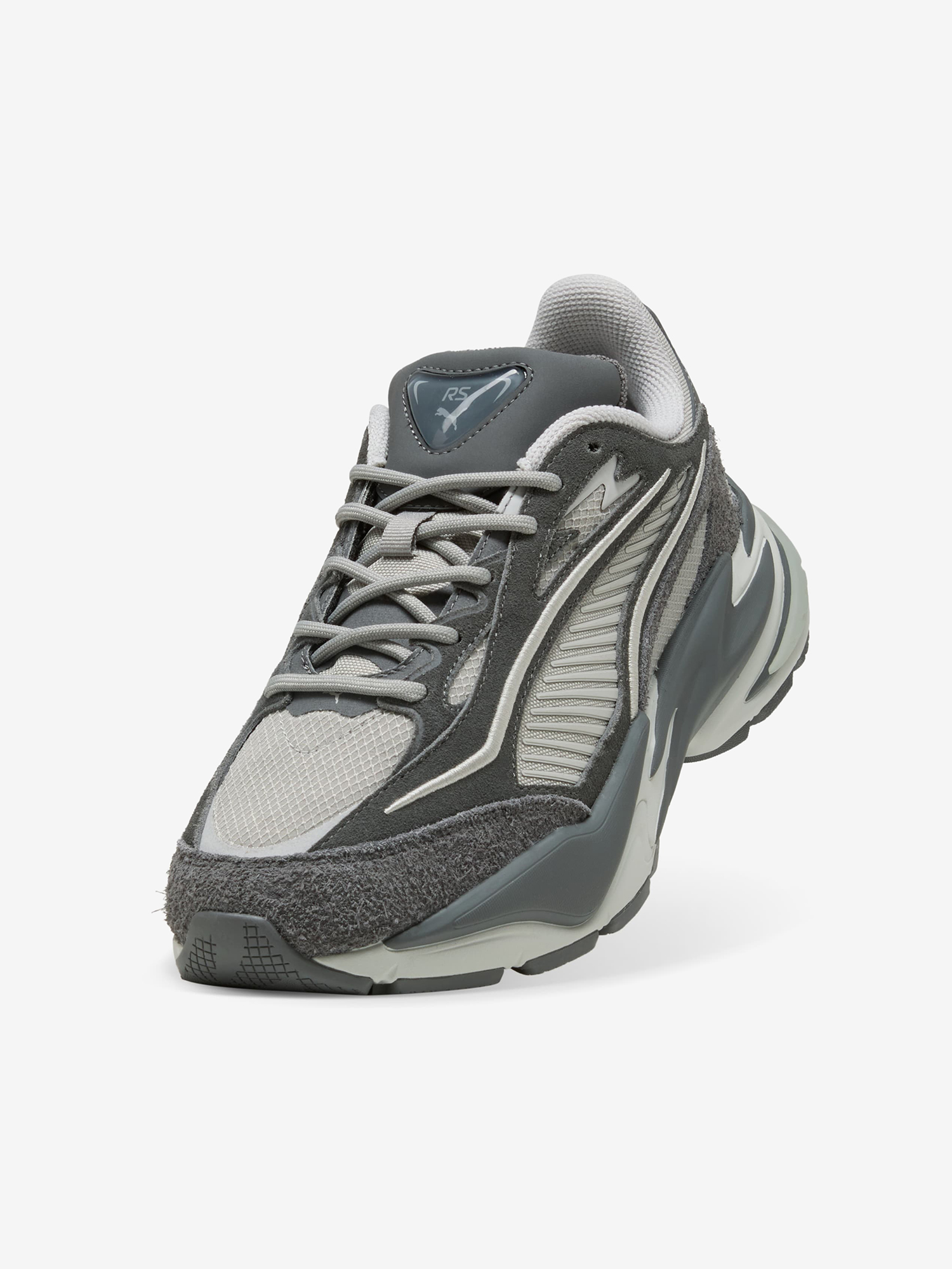 PUMA — Кроссовки RS Surge Hairy Suede Grey/White