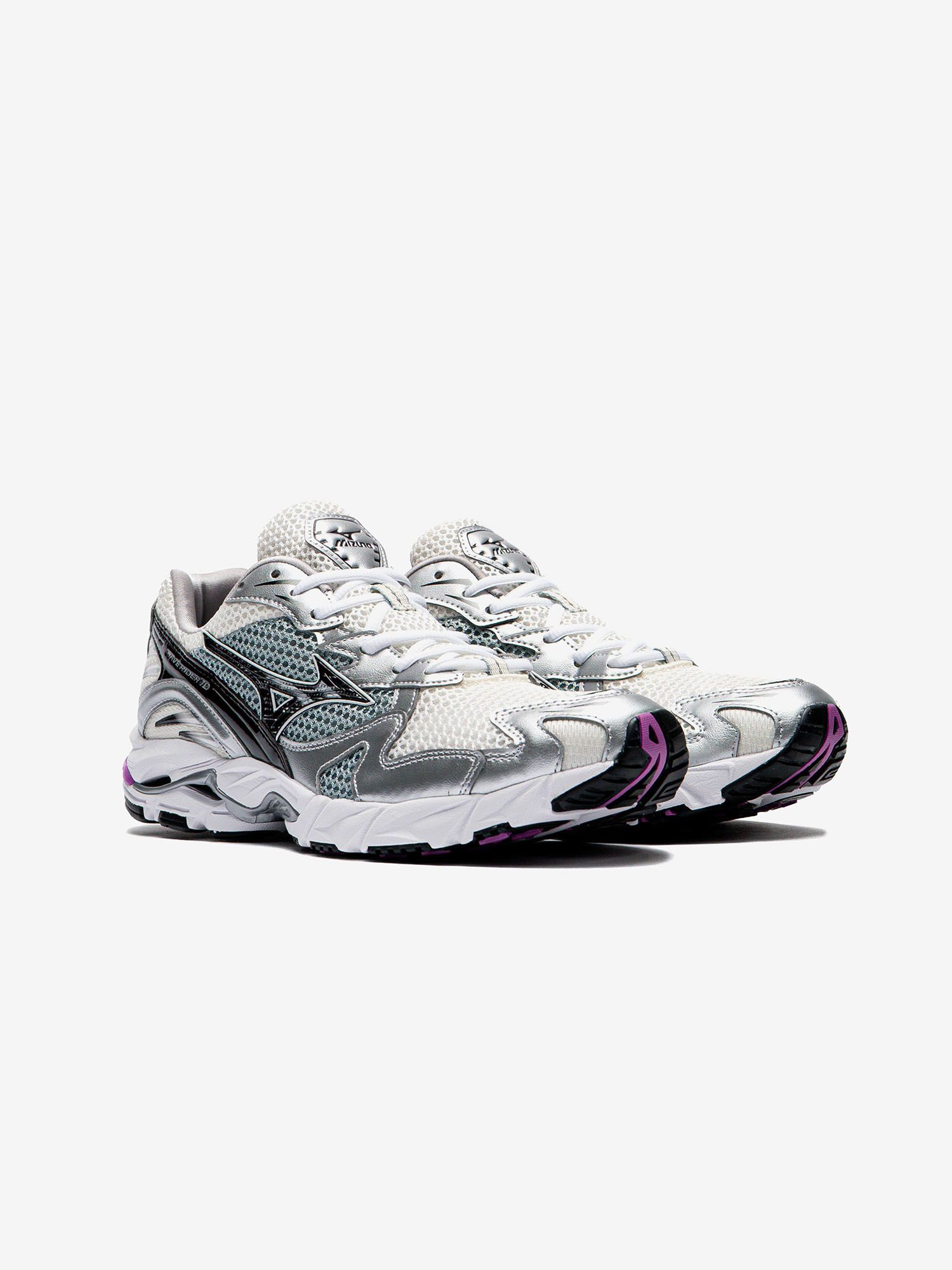 MIZUNO — Кроссовки Wave Rider 10 Black/Black Sand/Metal Grey
