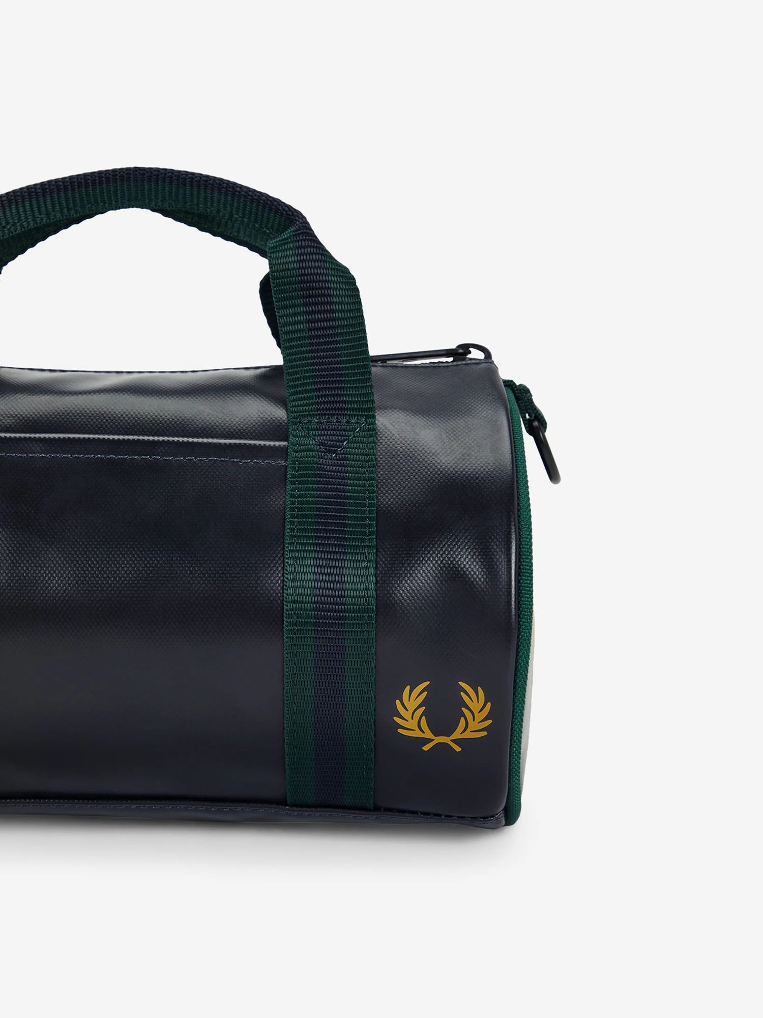 FRED PERRY — Сумка Classic Mini Barrel Bag Navy/Grassroots