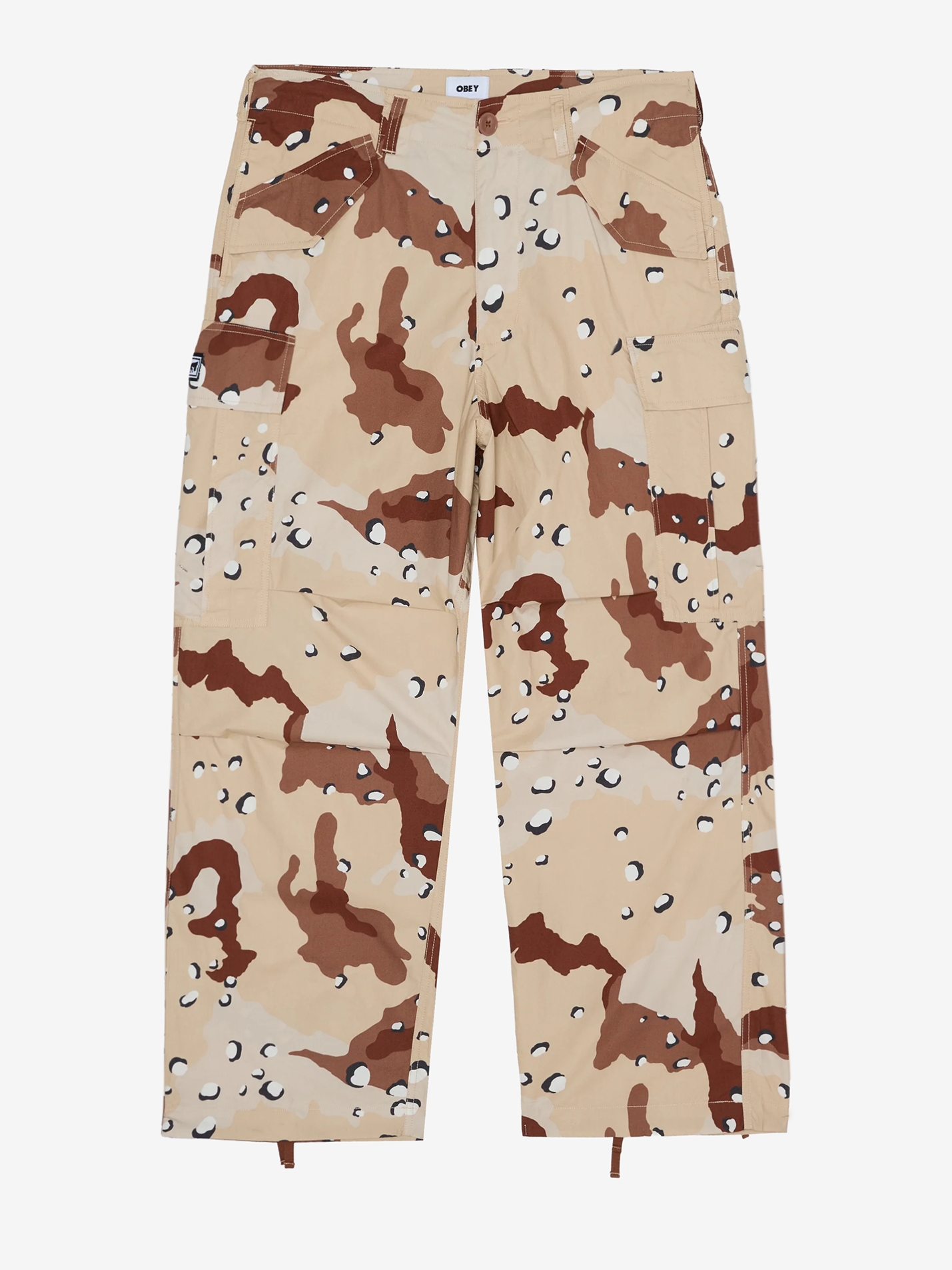 OBEY — Штаны Baggy Cargo Pant Desert Camo