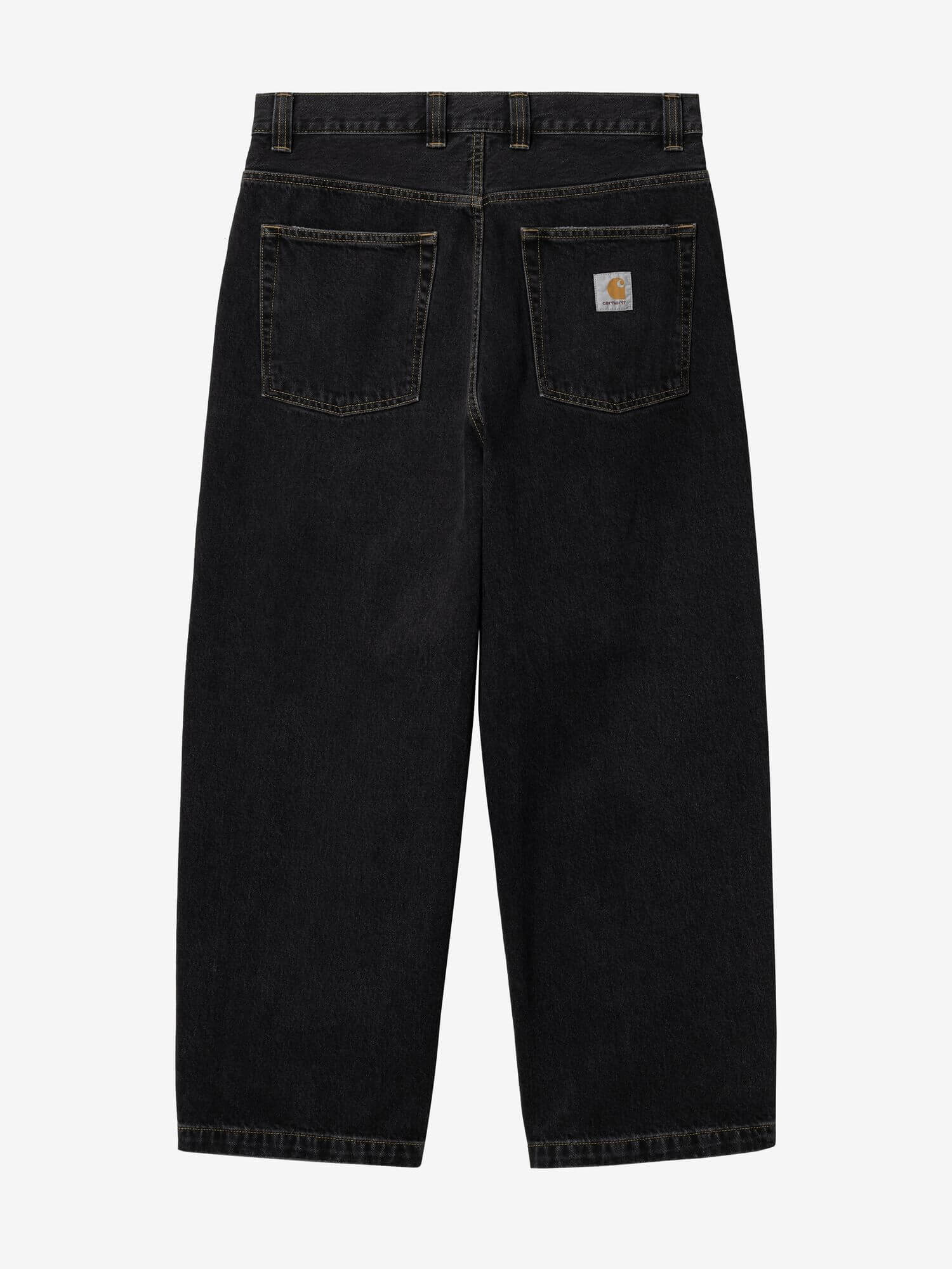 CARHARTT WIP — Джинсы Brandon Black (Stone Washed)