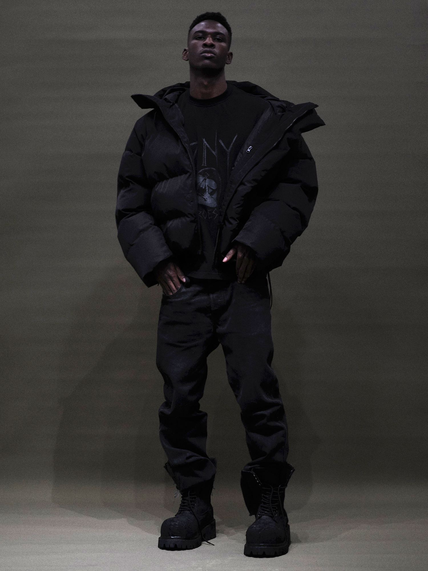 ZNY — Пуховик Puff Jacket FW26 Black
