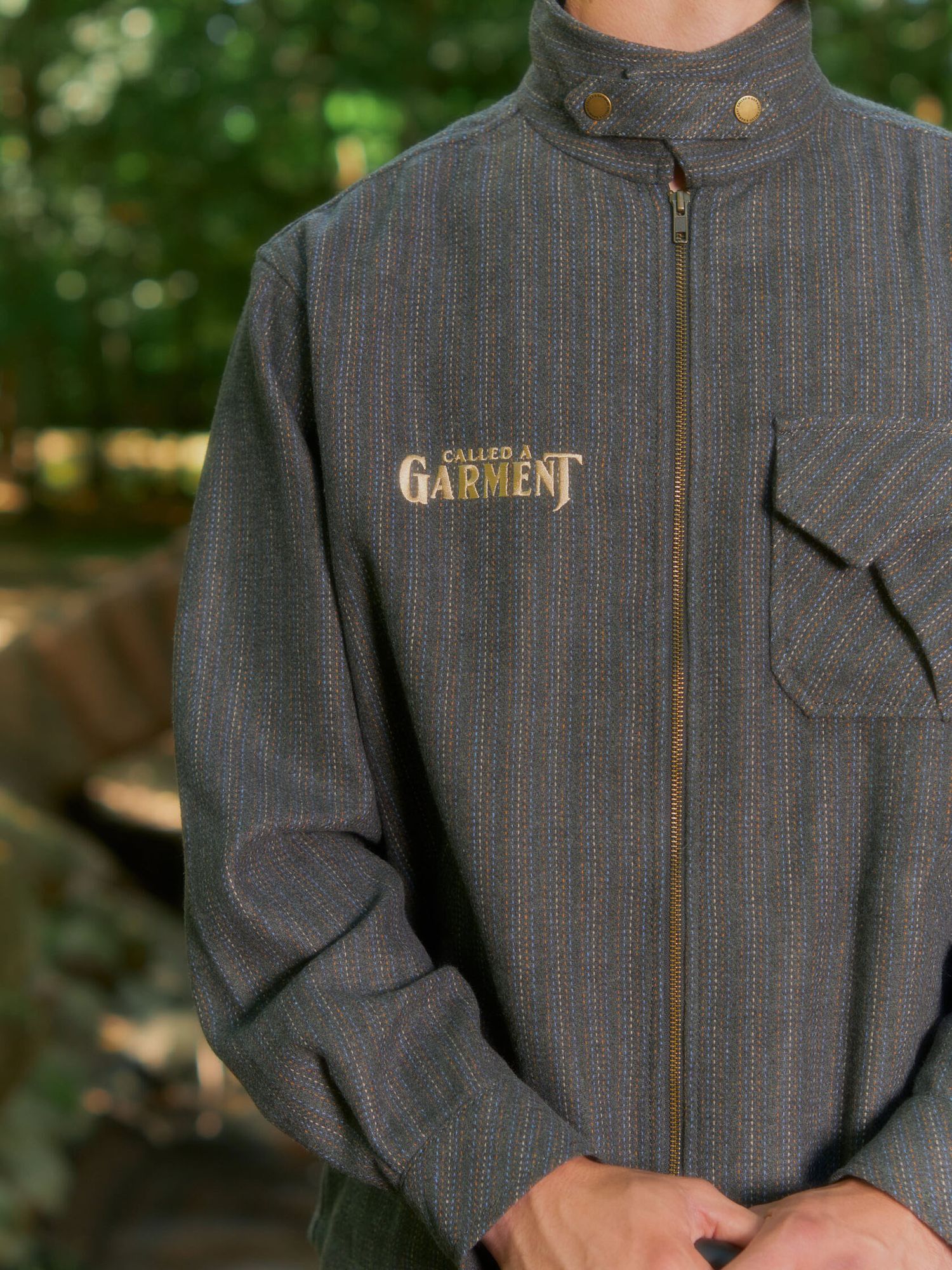 CALLED A GARMENT — Куртка Gilbert's Jacket Графитовый