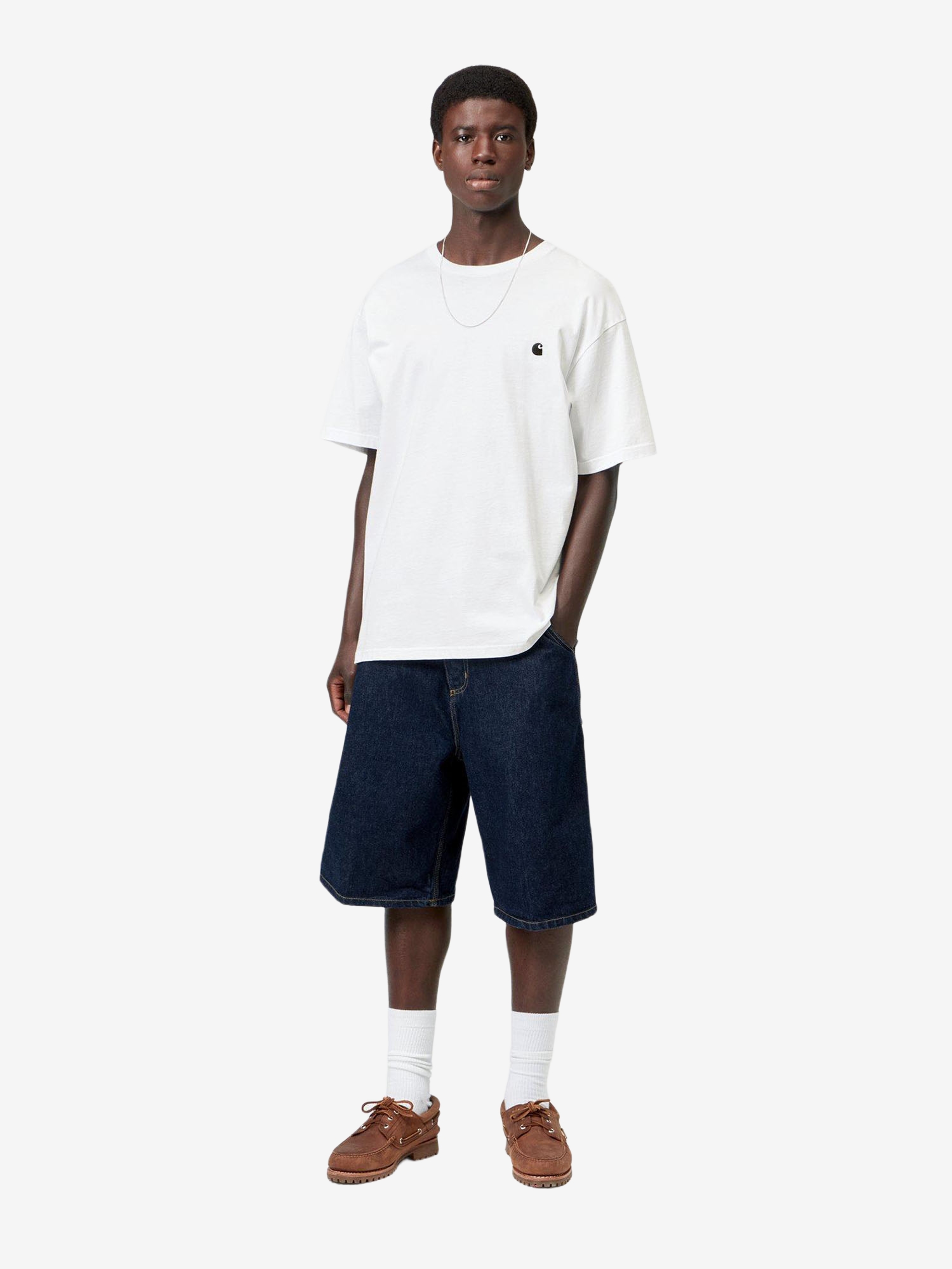 CARHARTT WIP — Футболка S/S Madison White/Black