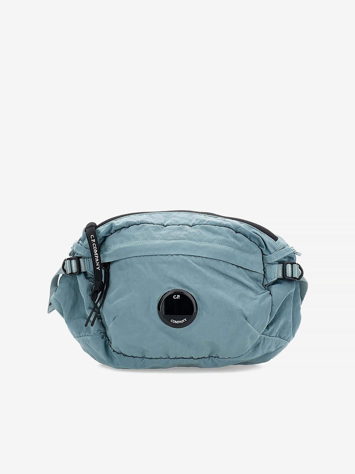 C.P. COMPANY — Сумка Nylon B Waistbag Silver Blue