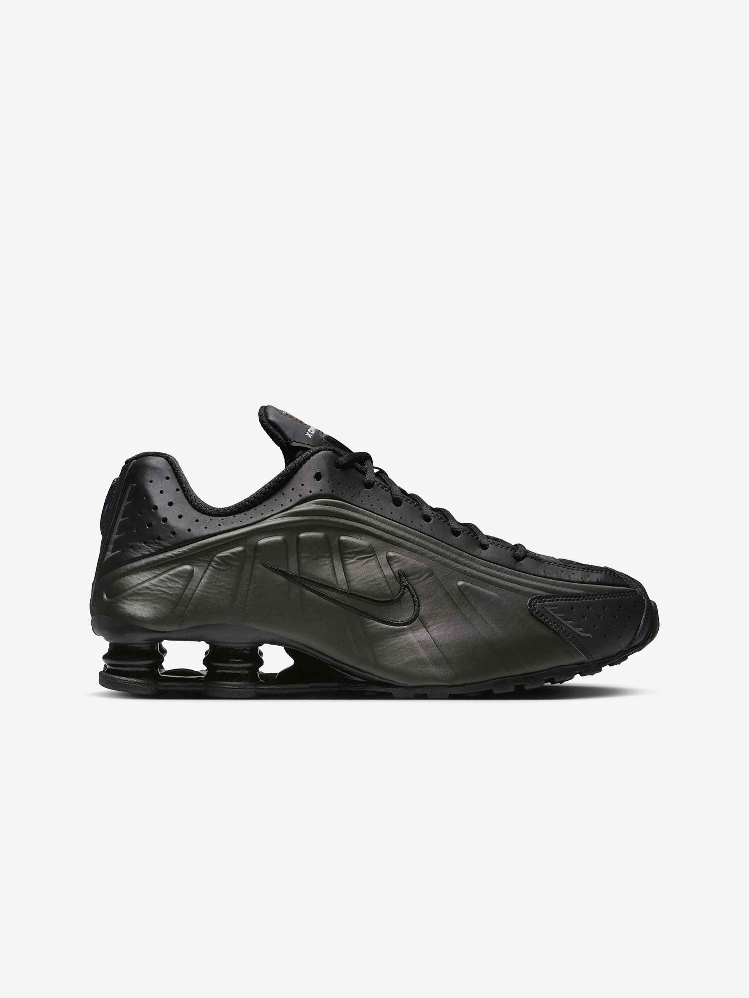 NIKE — Кроссовки Shox R4 Black/Bright Crimson/Black