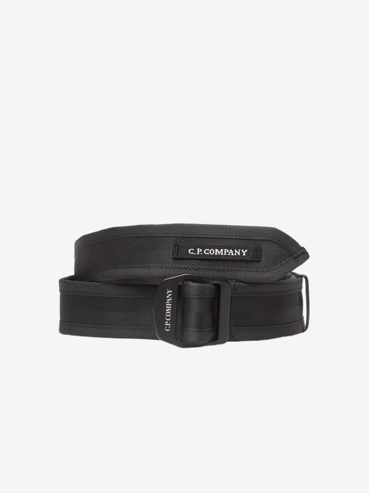 C.P. COMPANY — Ремень Herringbone Tape Belt Black