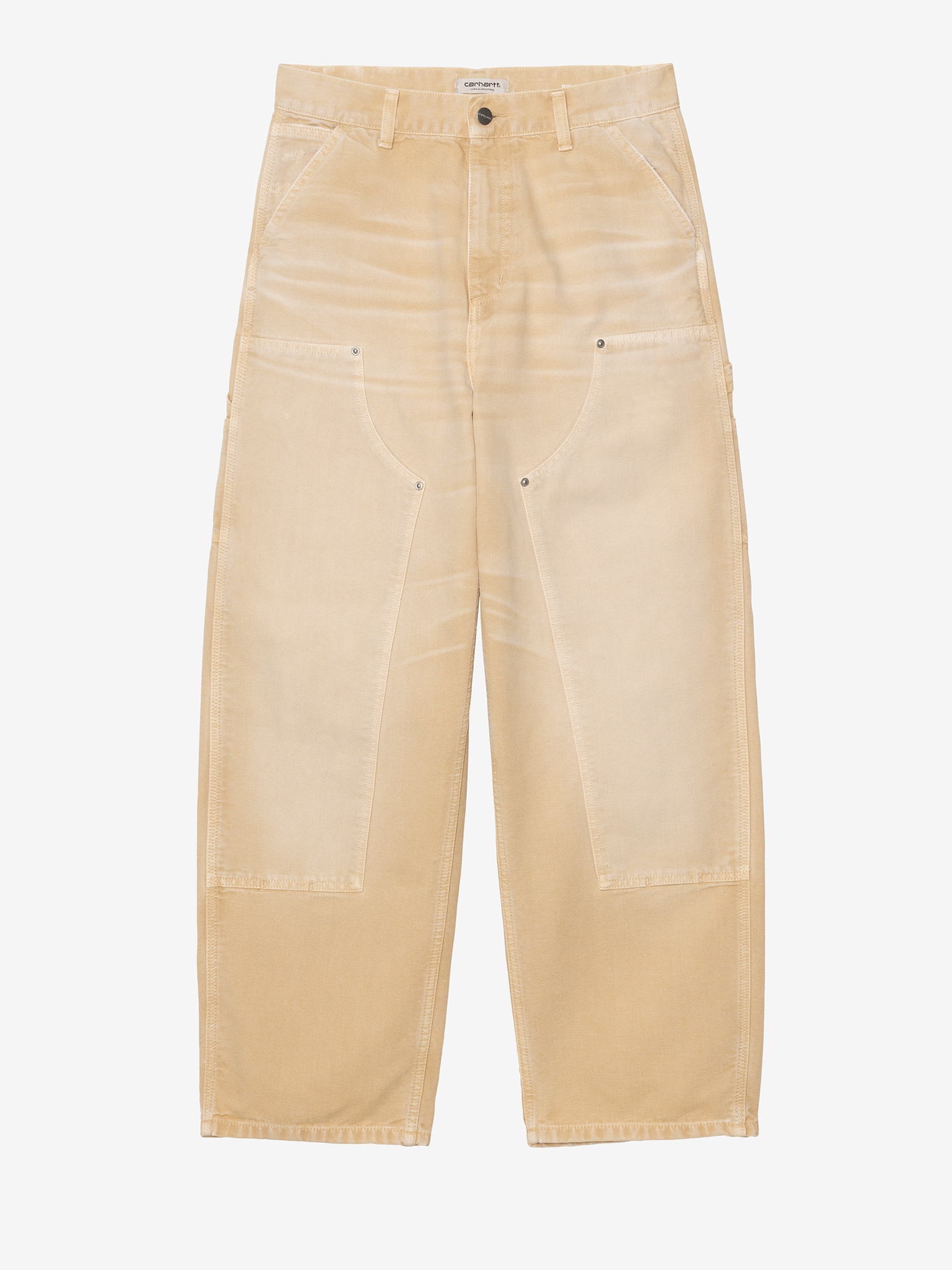 CARHARTT WIP — Джинсы W Brandon Double Knee Dusty H Brown (Destroy Wash)