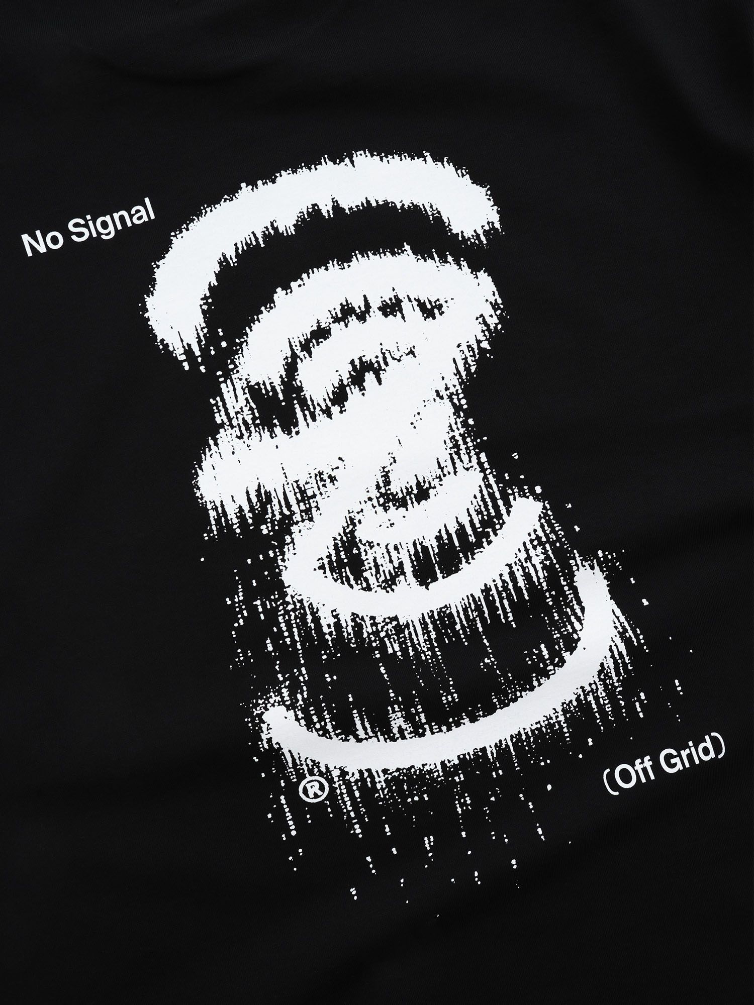 SAILOR PAUL — Футболка No Signal Tee Черный